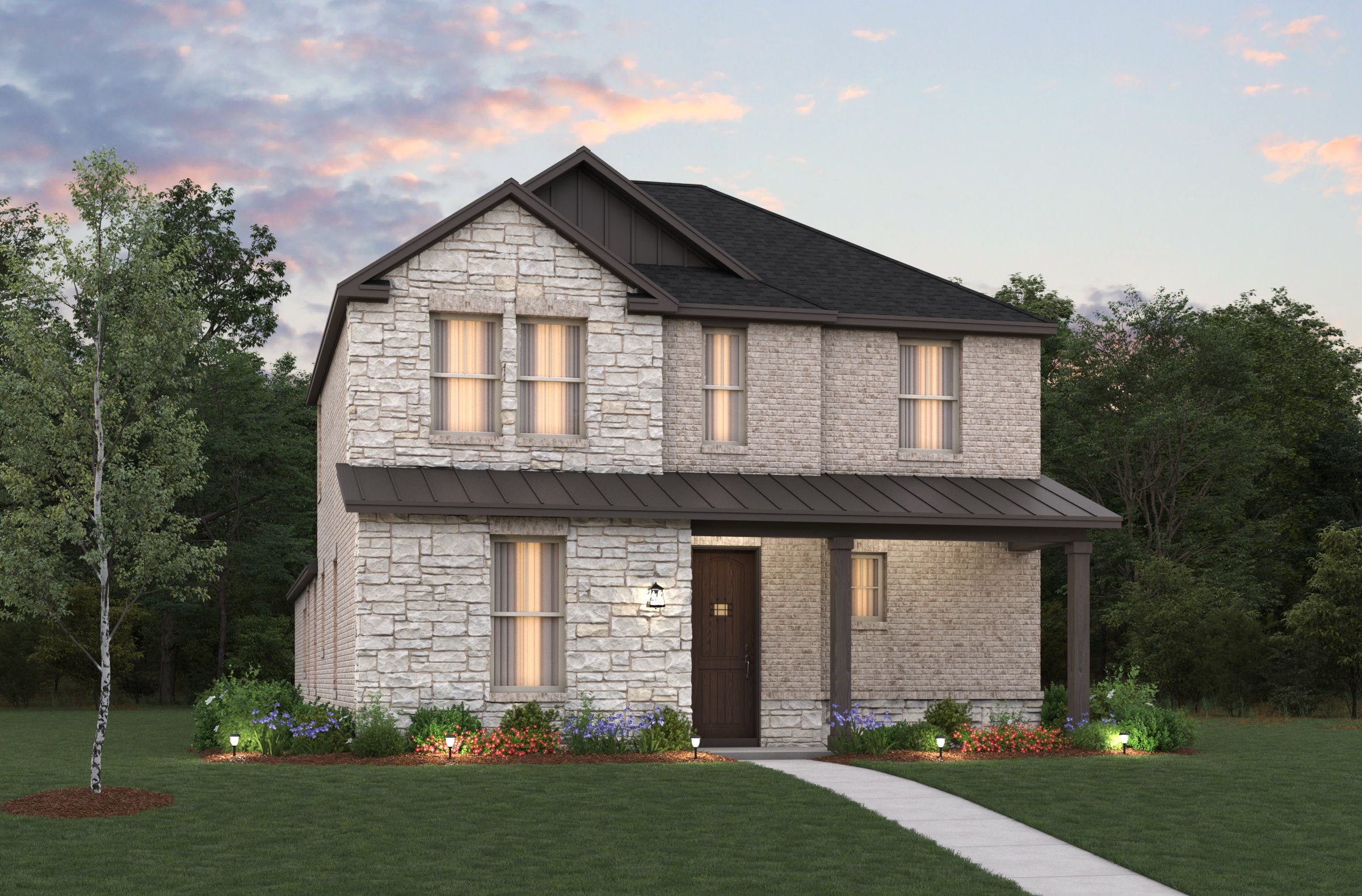 Conroe - Waterbend - Ivy 22': Euless, Texas - Beazer Homes