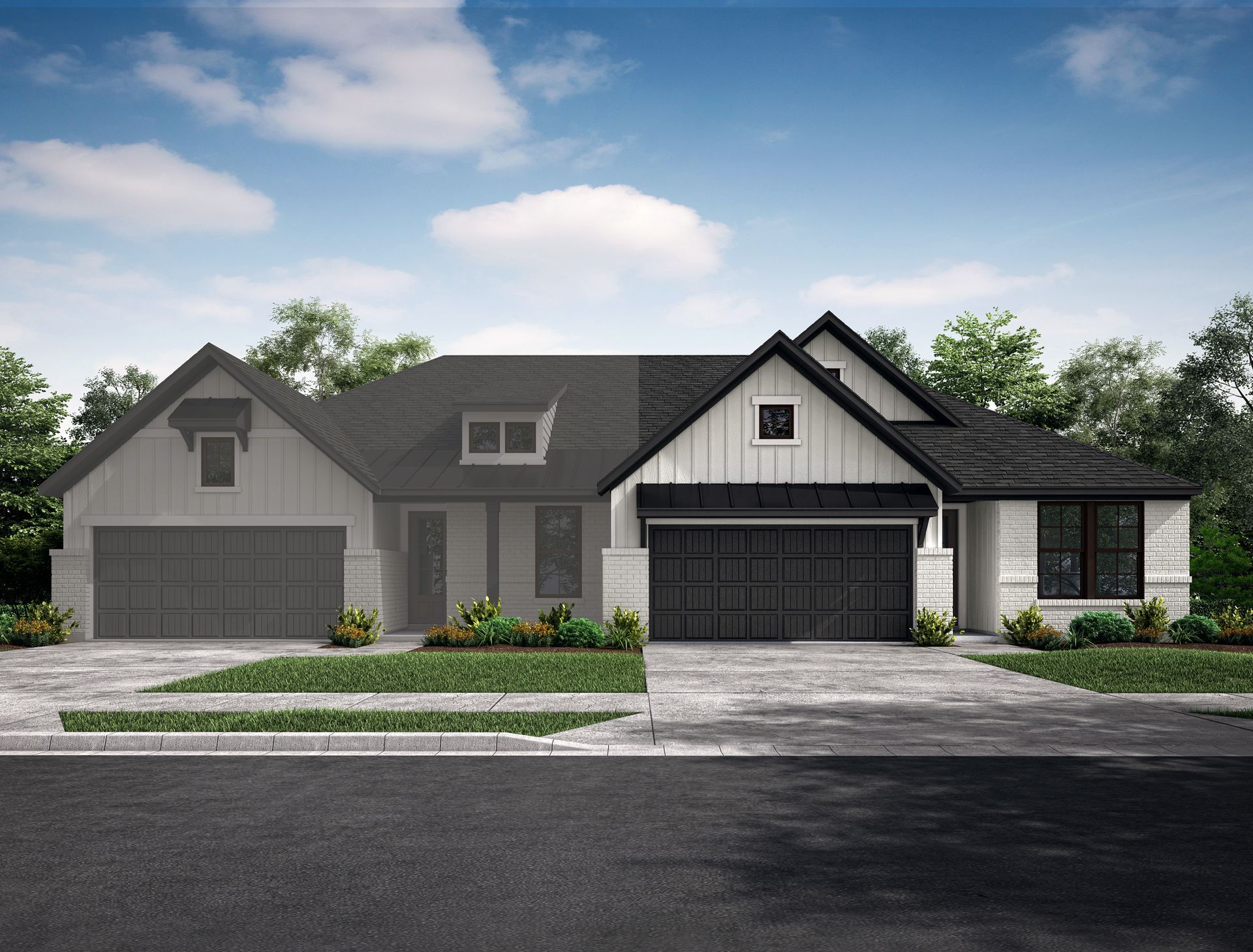 Farmhouse L Elevation