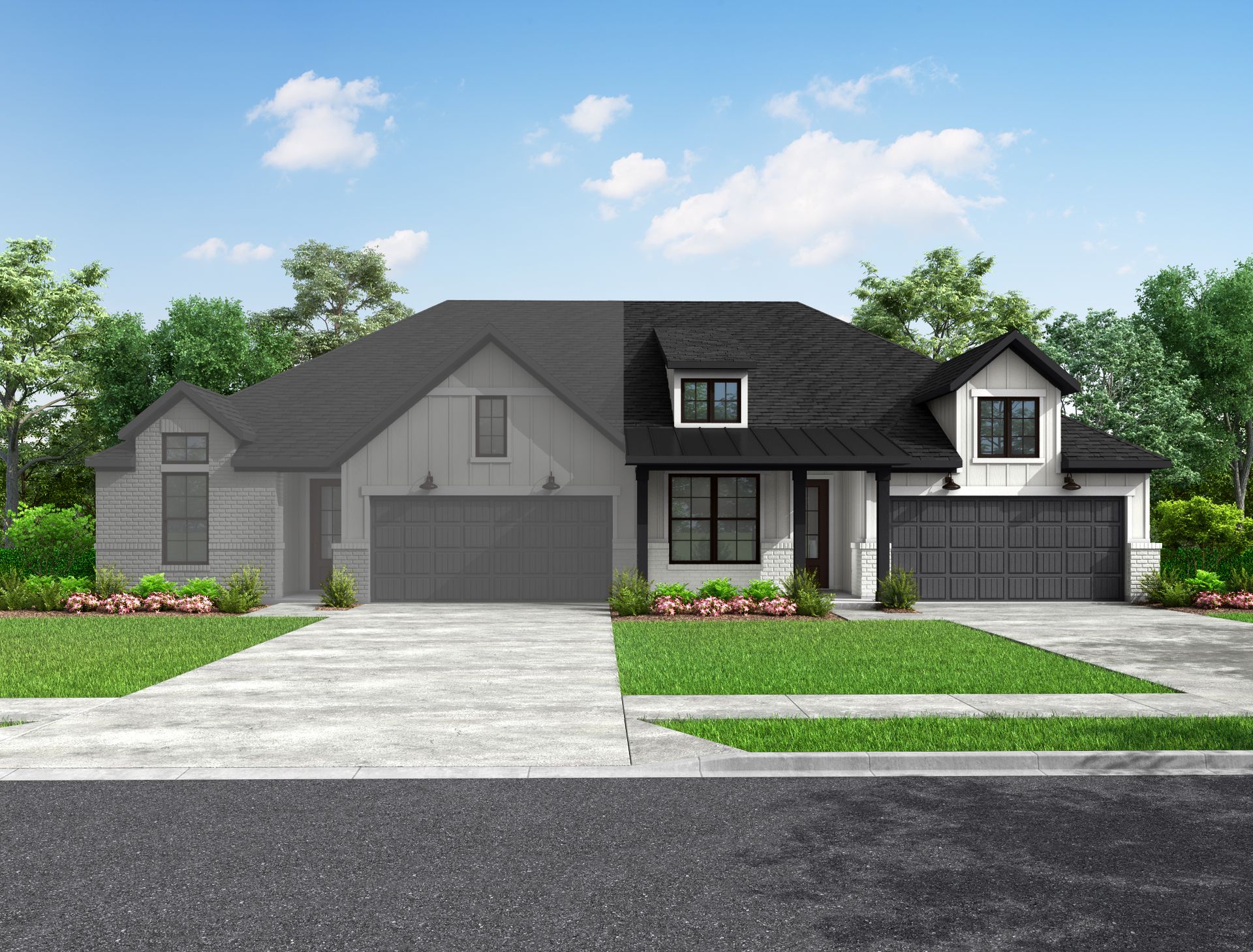 Farmhouse M Elevation