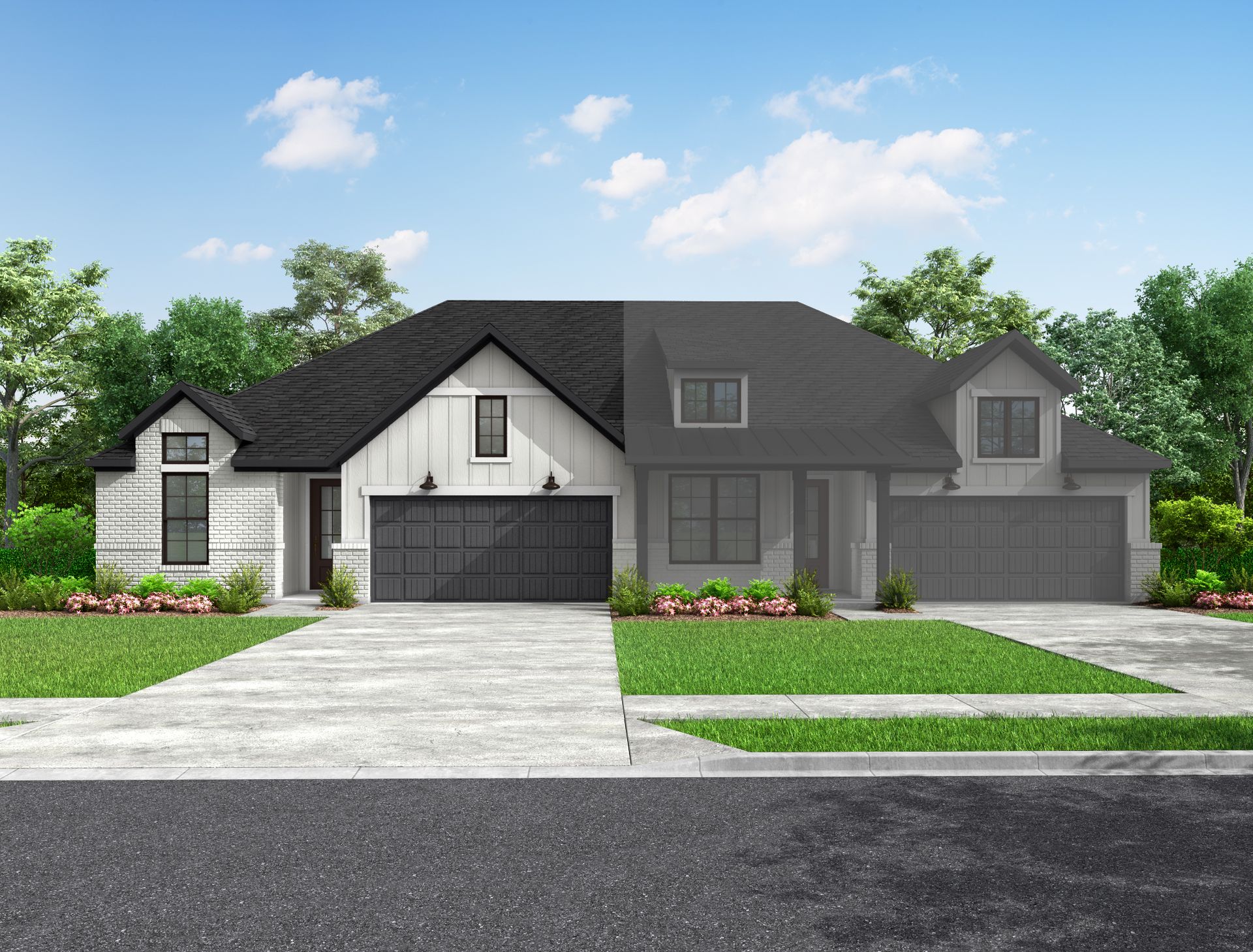 Farmhouse L Elevation