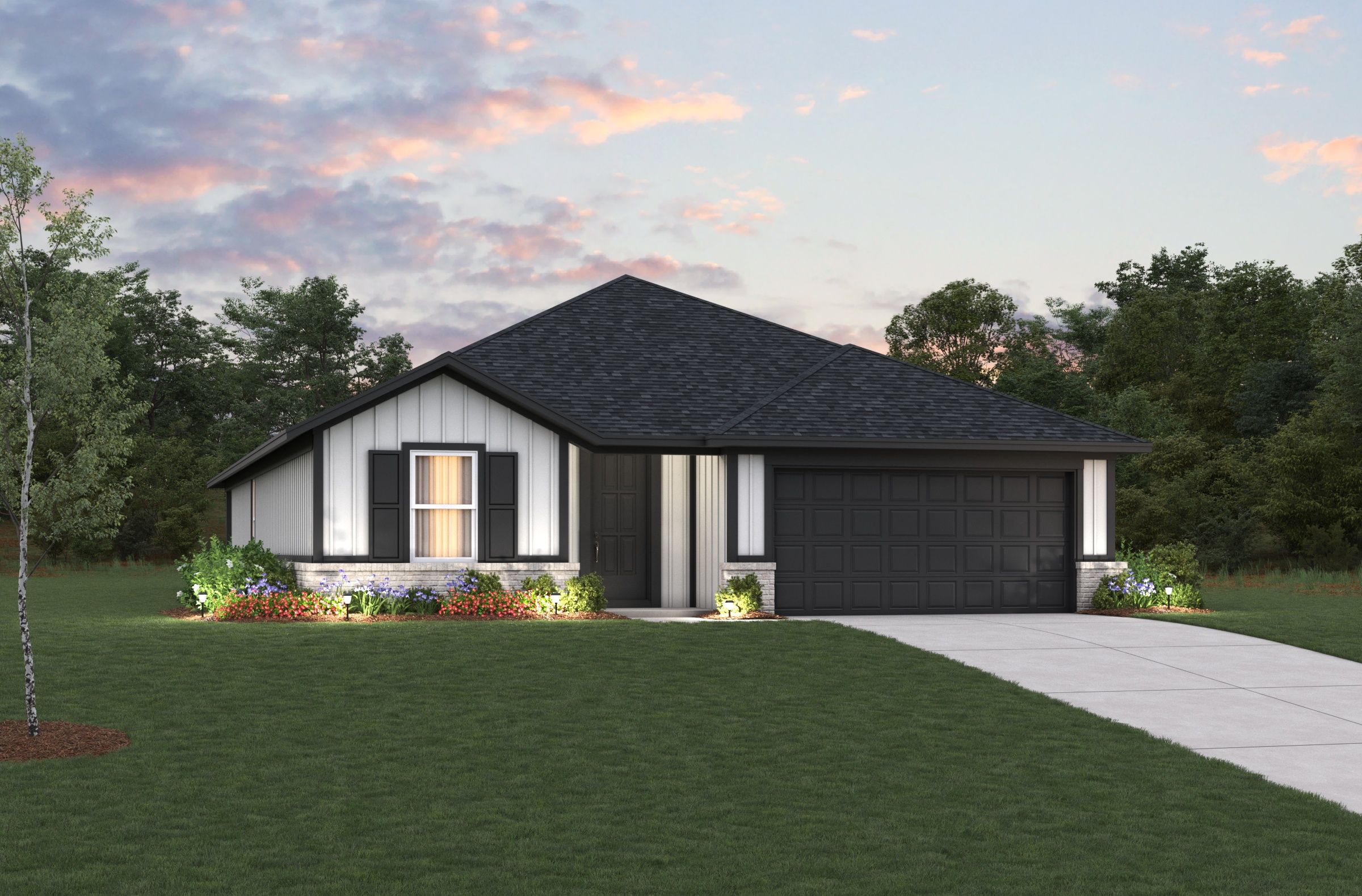 Farmhouse A Elevation