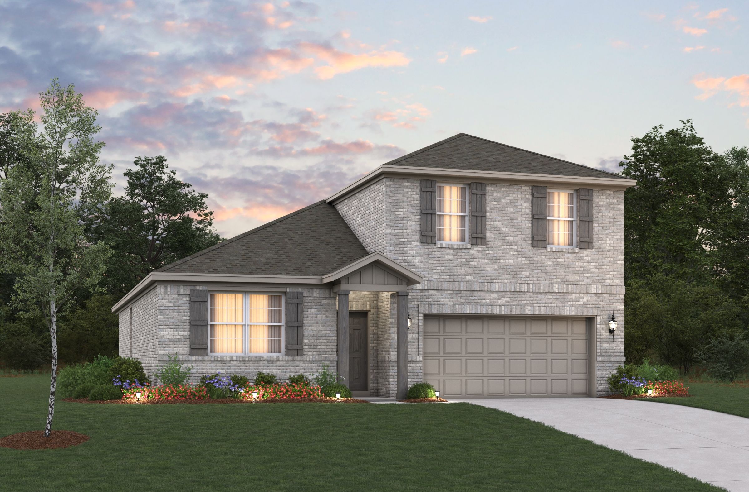 Farmhouse B Elevation