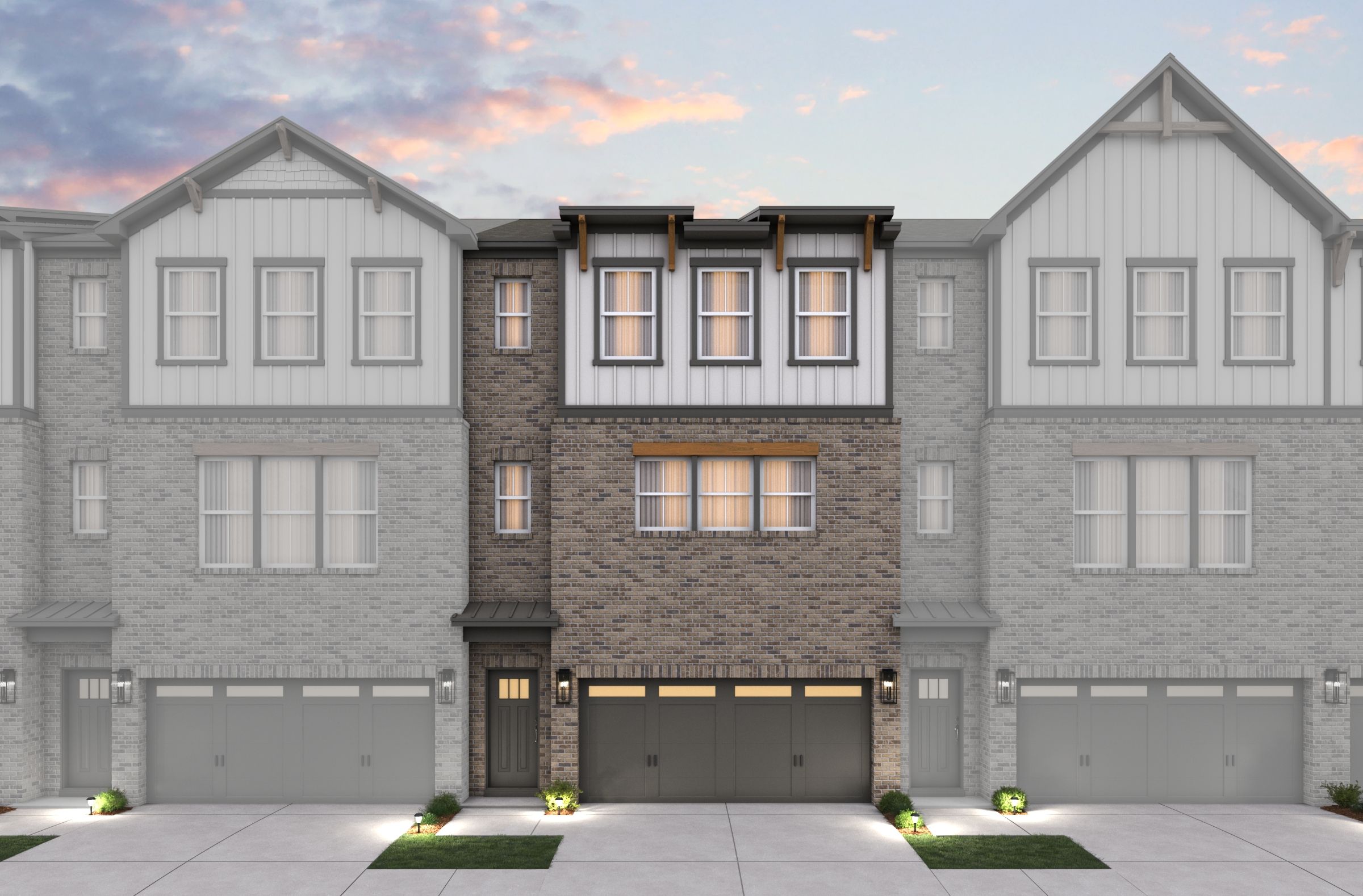 Brayton Farmhouse M Elevation