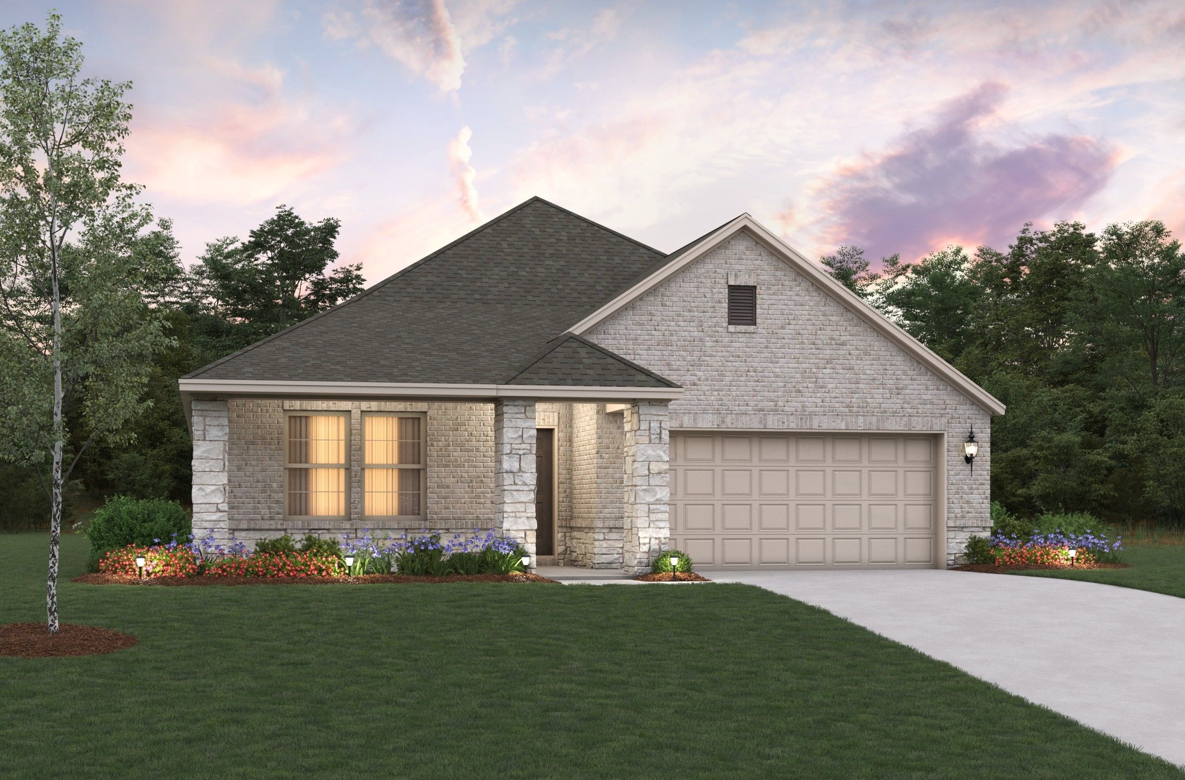 Carson - Valencia on the Lake: Little Elm, Texas - Beazer Homes