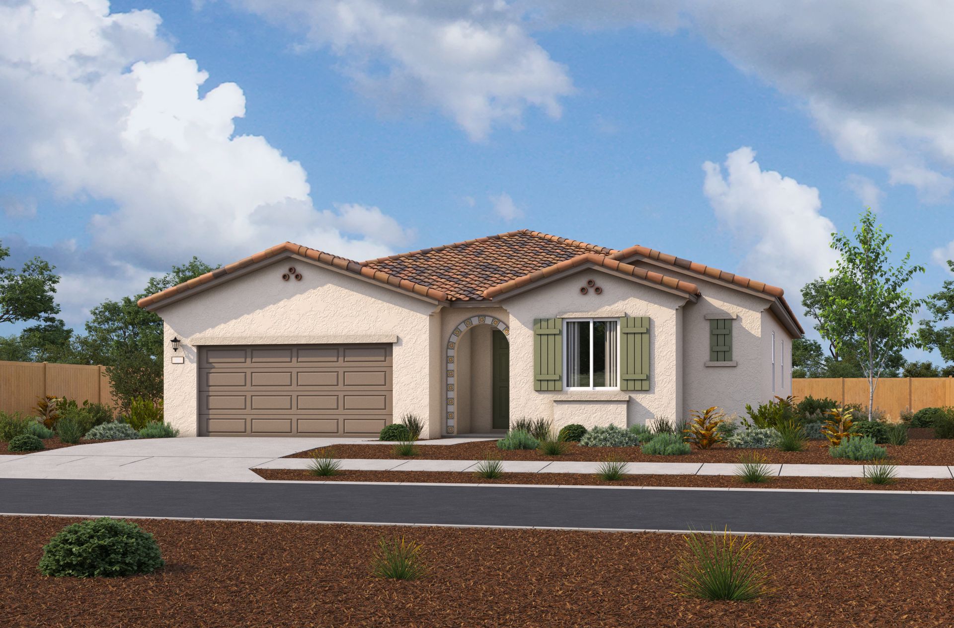 Spanish Colonial L Elevation