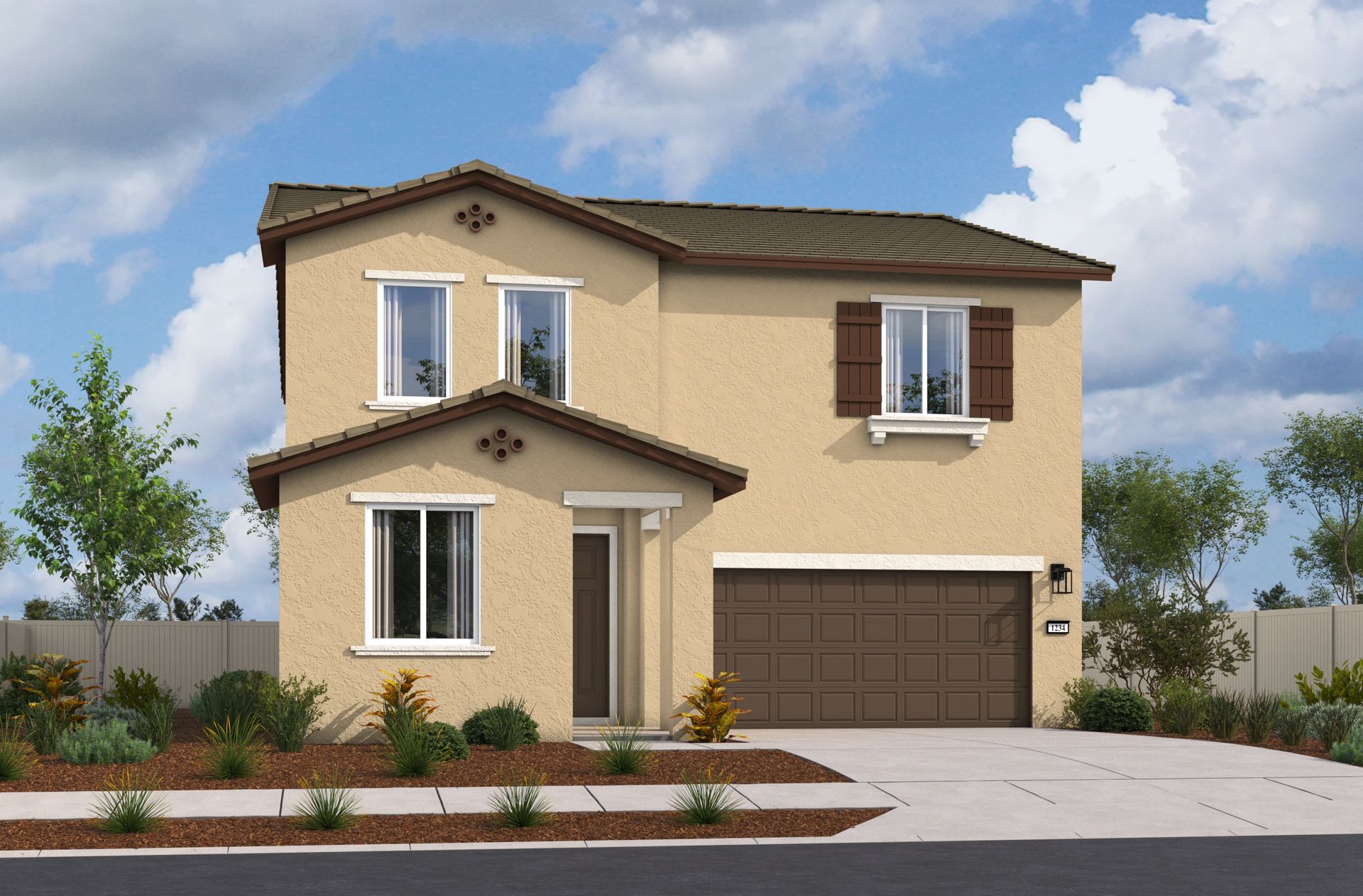 Spanish Colonial L Elevation