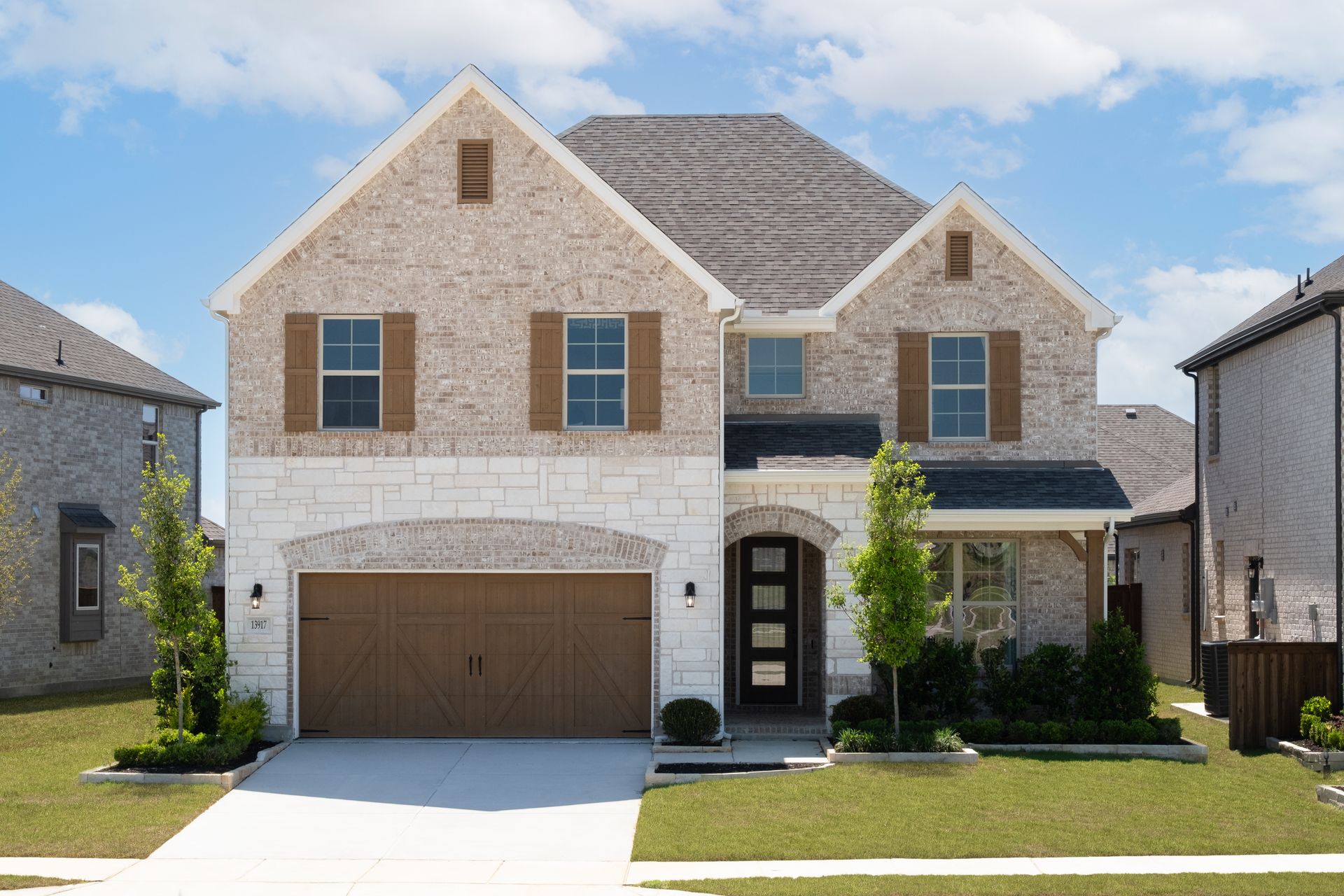 Blackburn French Country Exterior