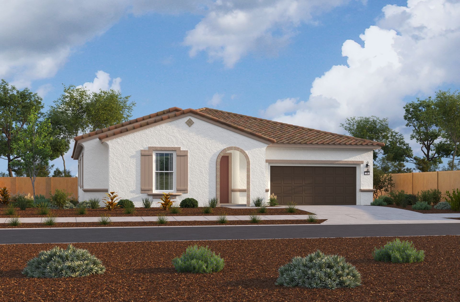 Spanish Colonial L Elevation