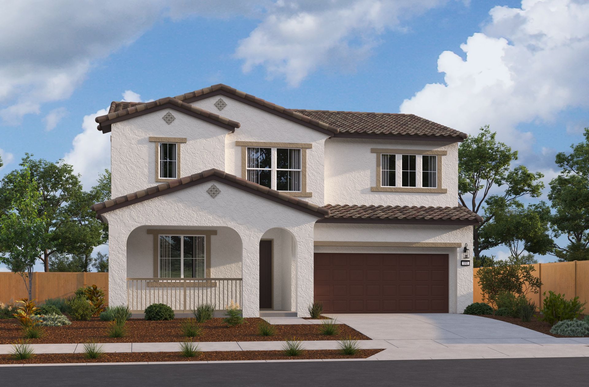 Spanish Colonial N Elevation