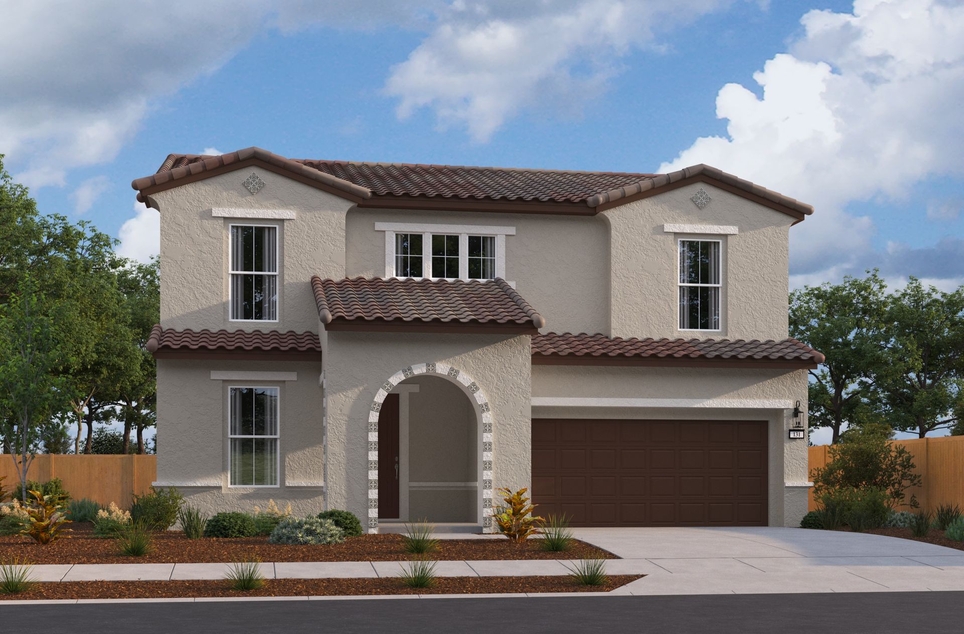 Spanish Colonial N Elevation