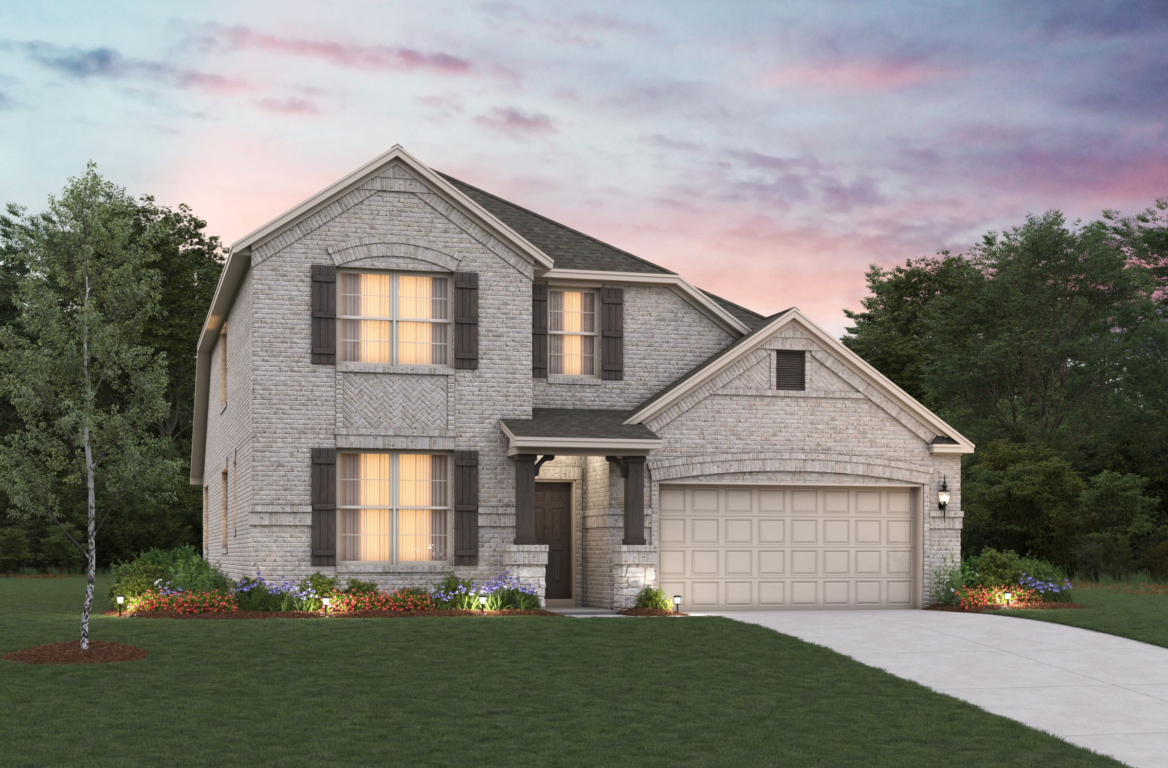 French Country M Elevation