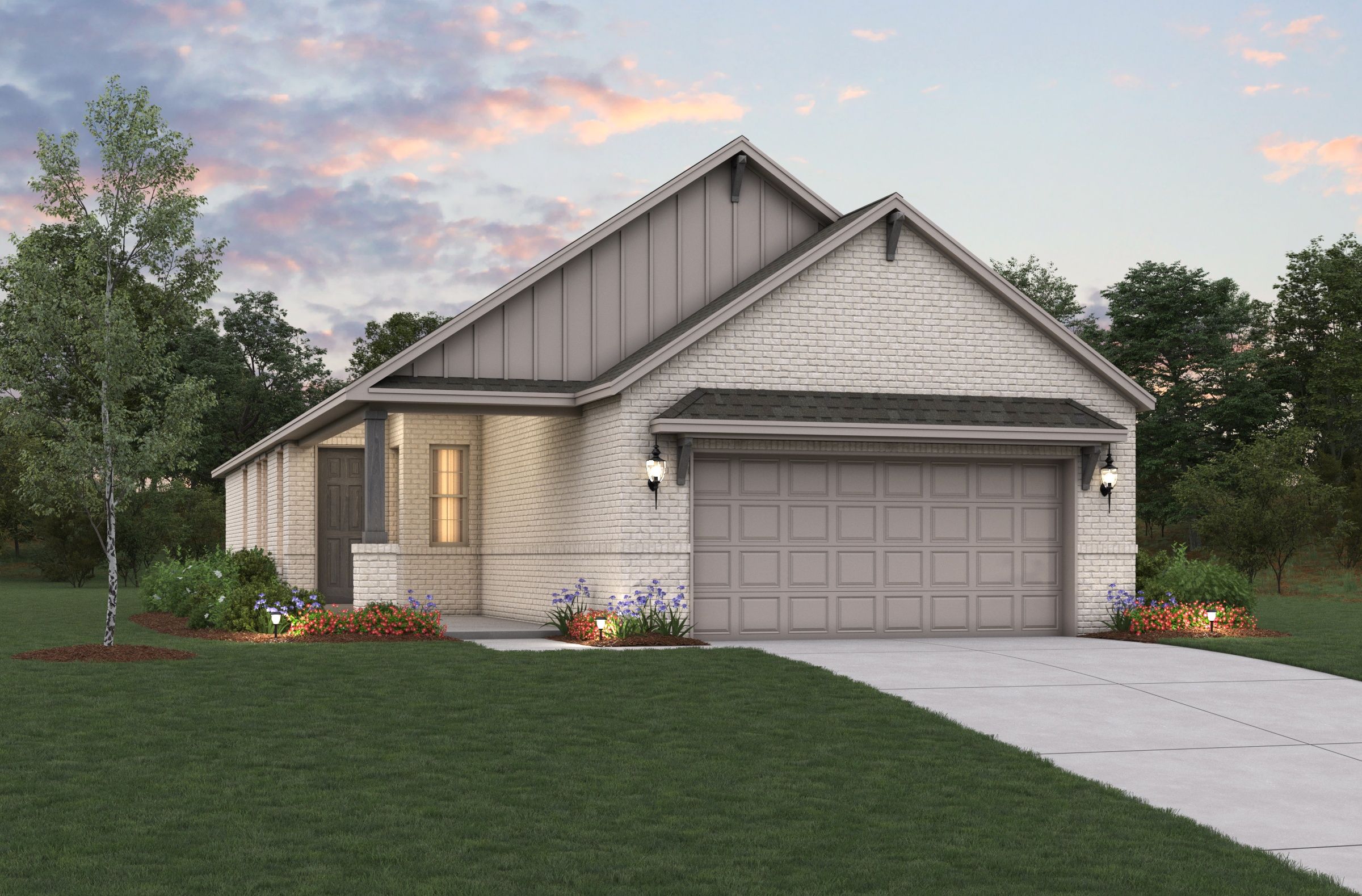 Farmhouse B Elevation