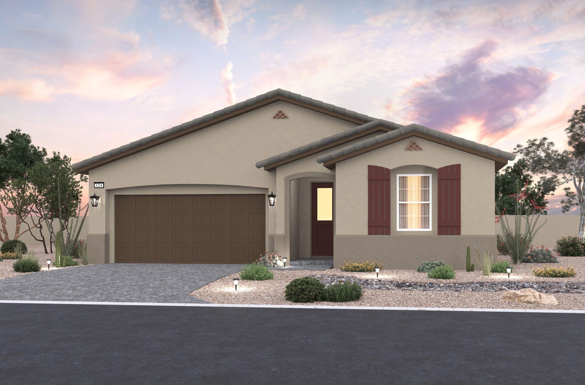 Spanish Colonial U Elevation