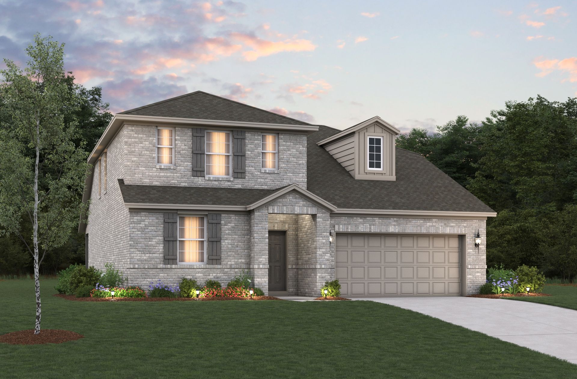 Farmhouse B Elevation
