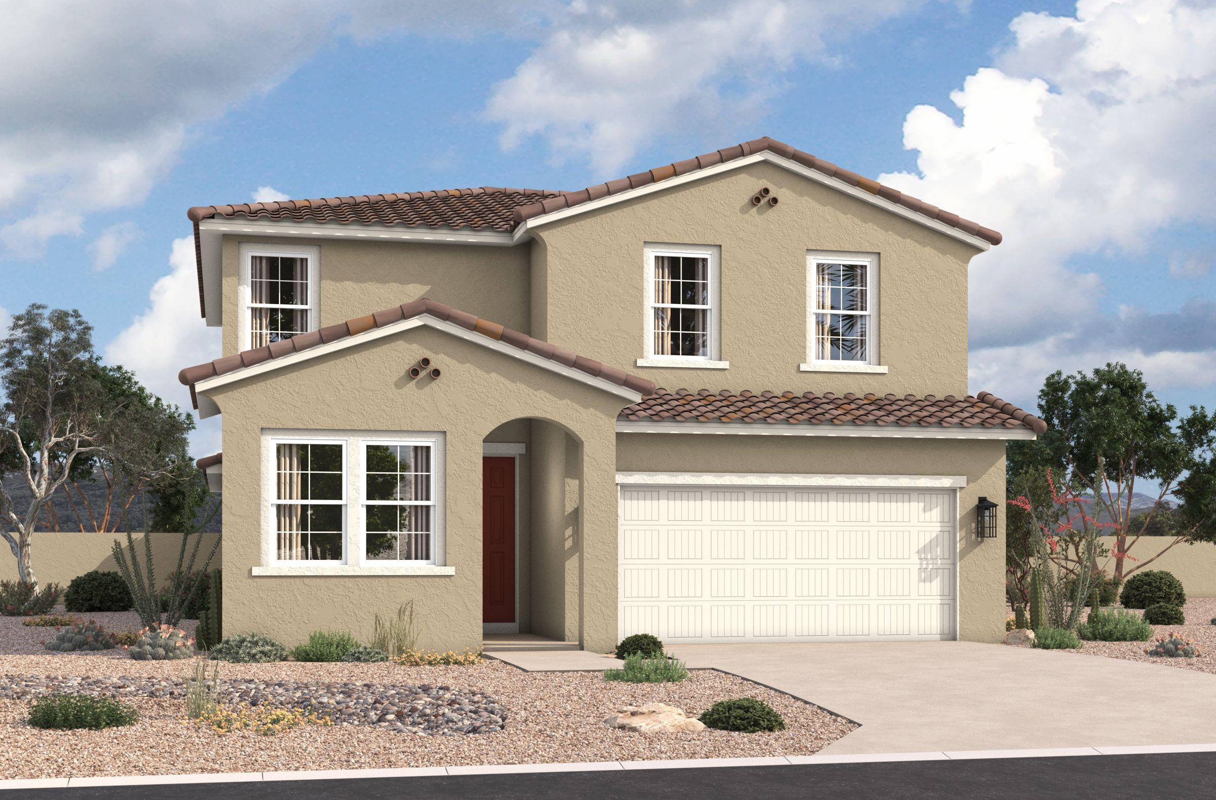 Spanish Colonial L Elevation