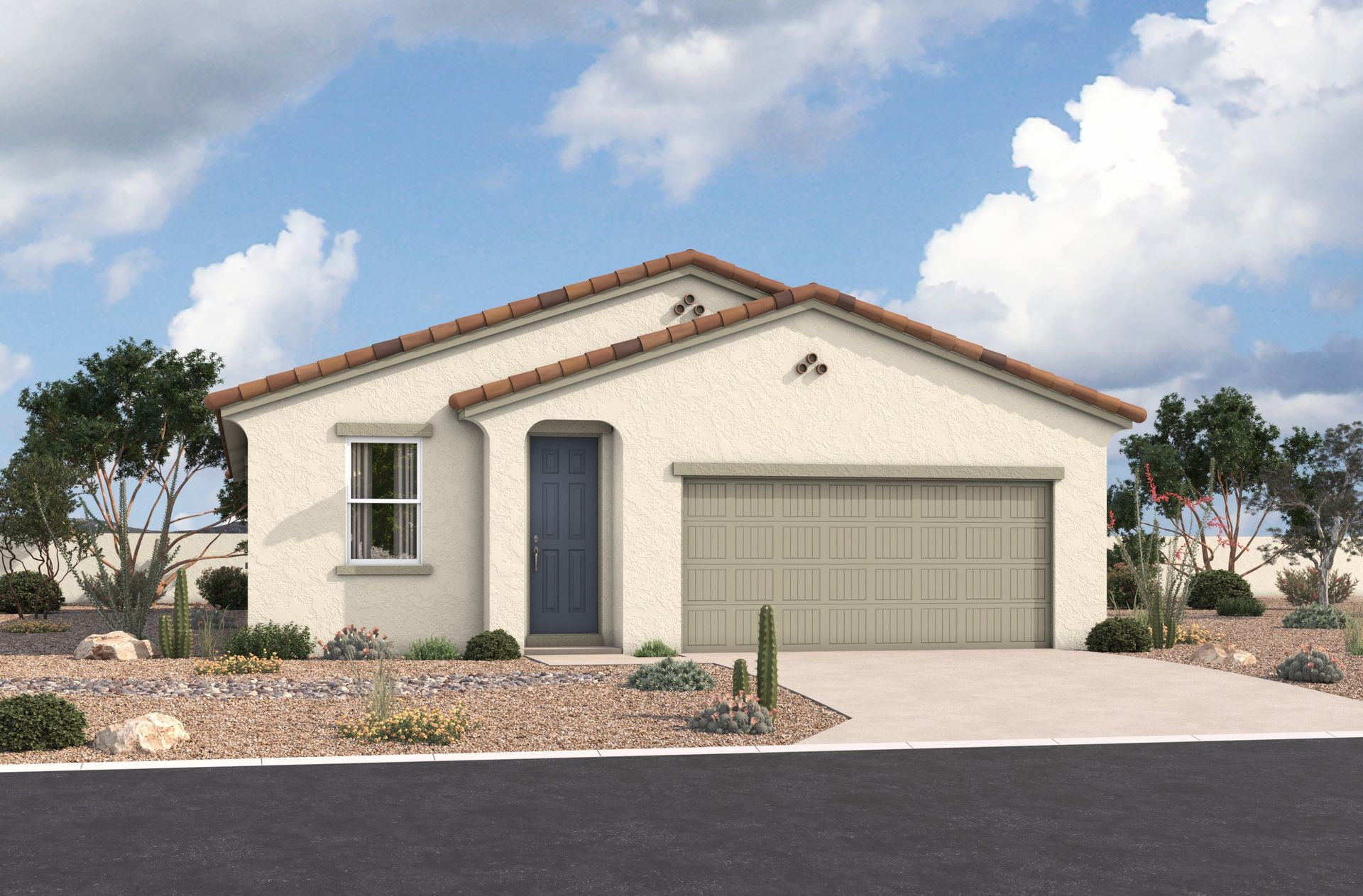 Spanish Colonial L Elevation