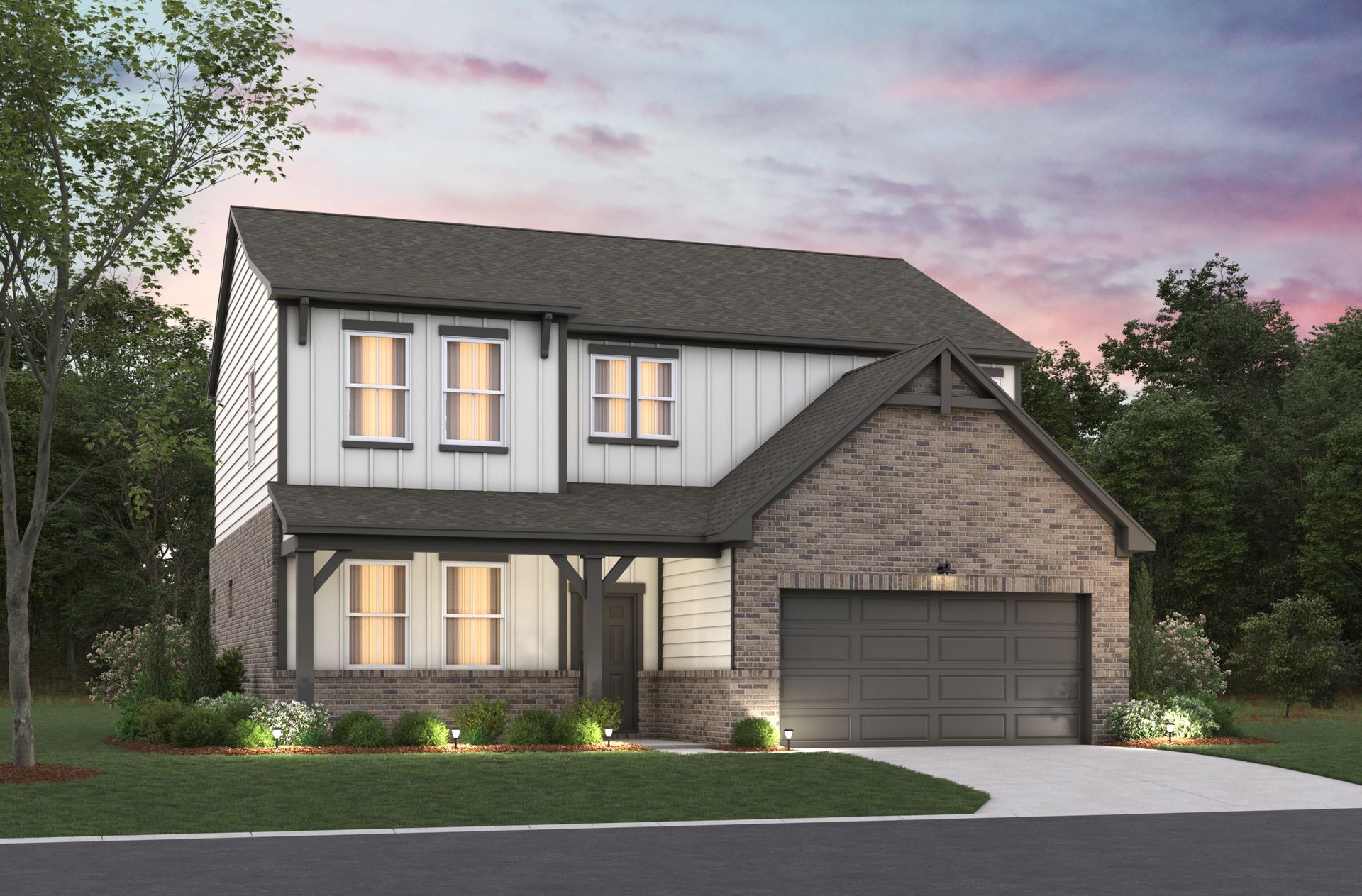 Fulton II Farmhouse Elevation