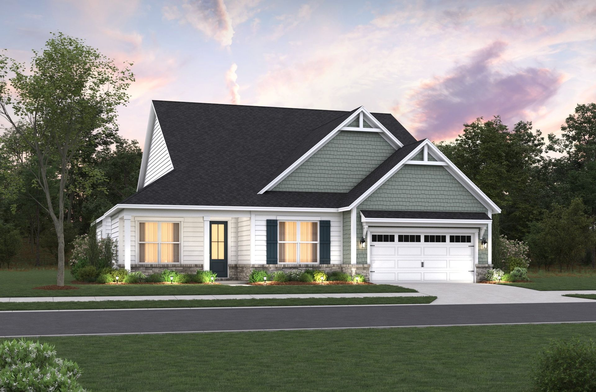 Barlow Shingle L Elevation