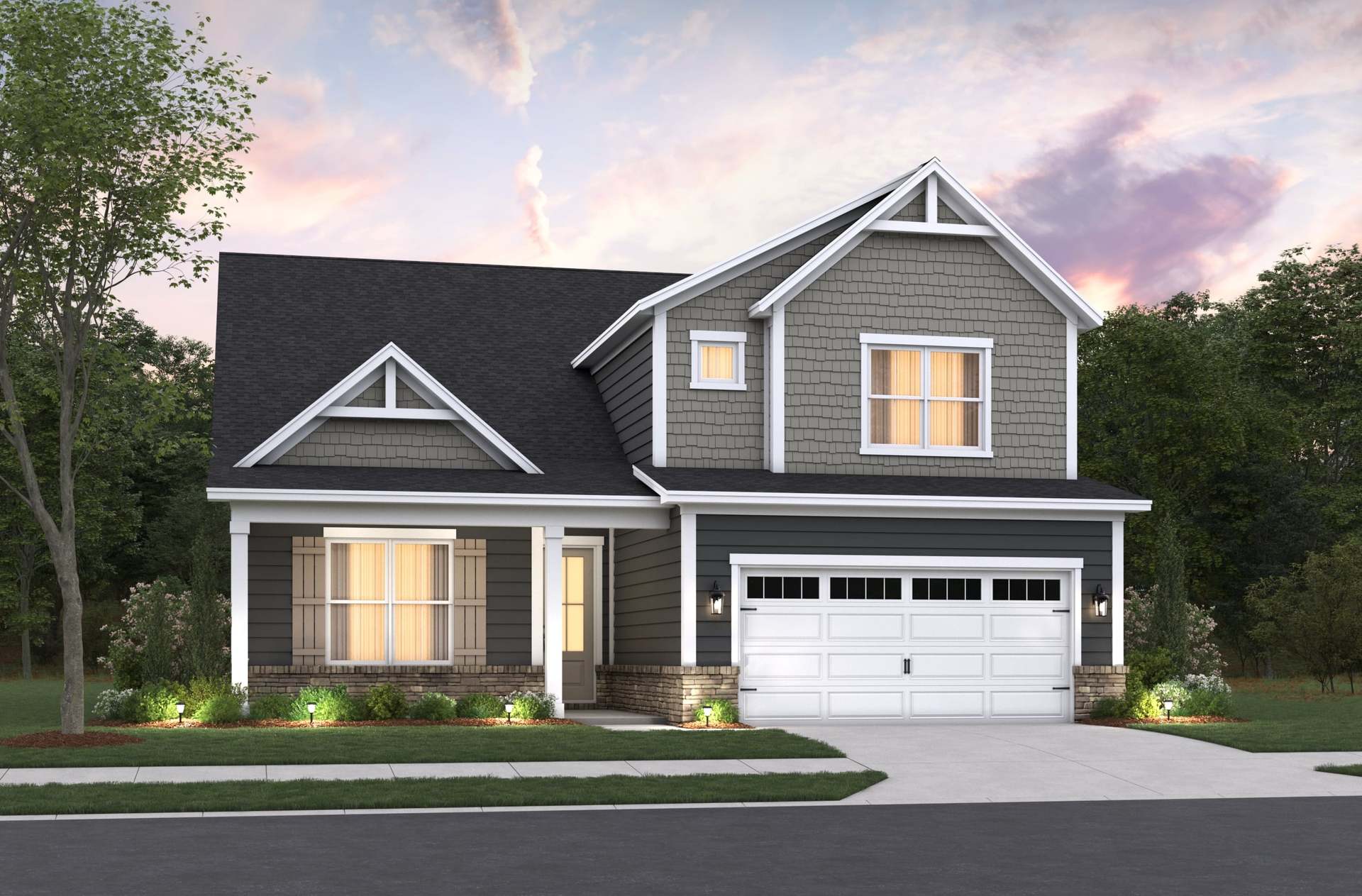 Providence Shingle L Elevation