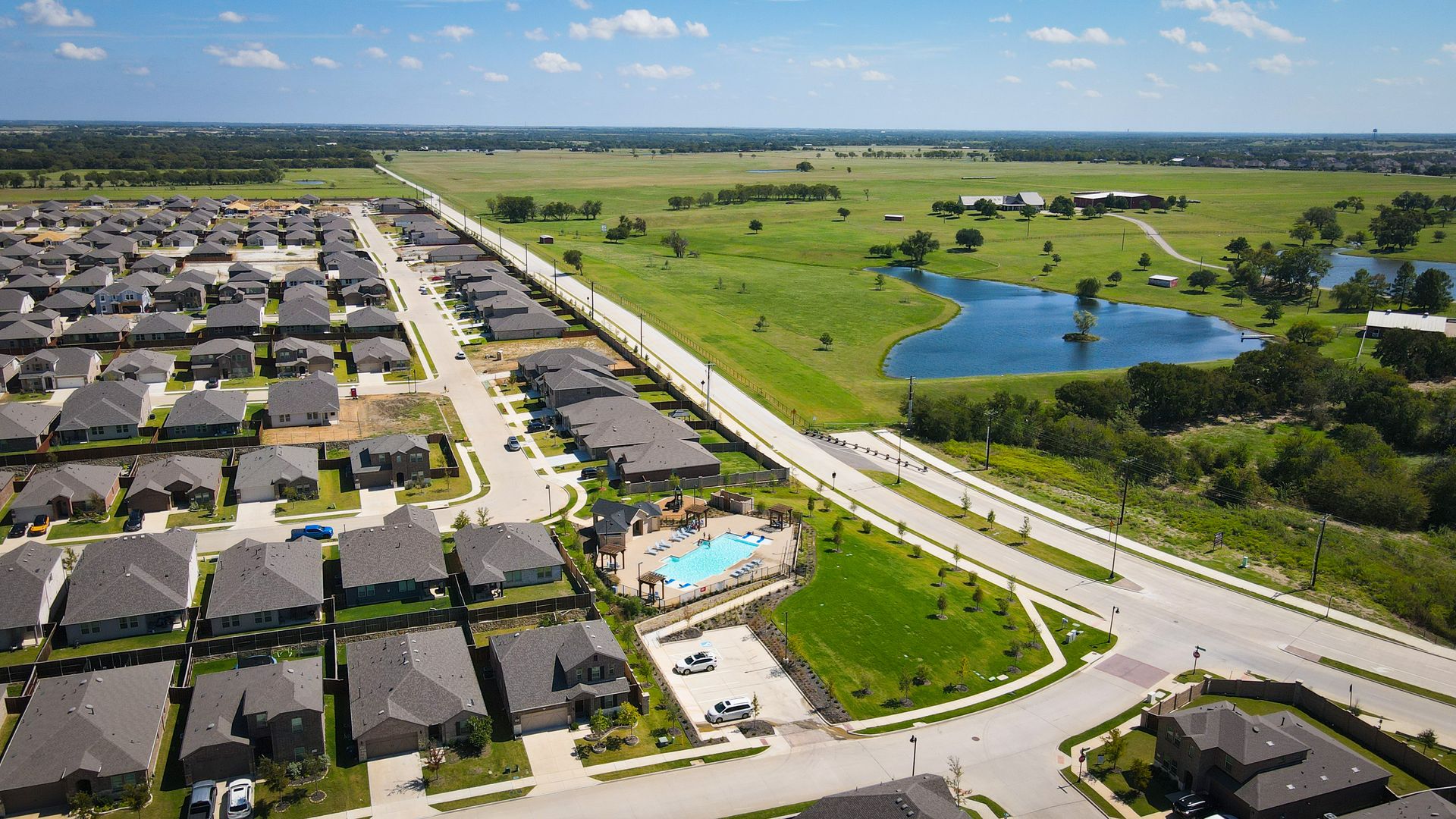 Chalk Hill Community Aerial