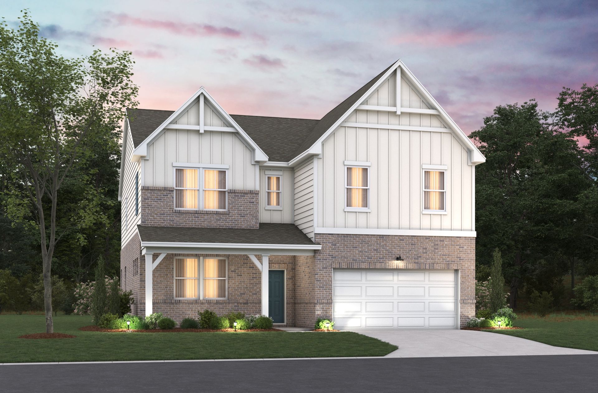 Tifton II Farmhouse Elevation