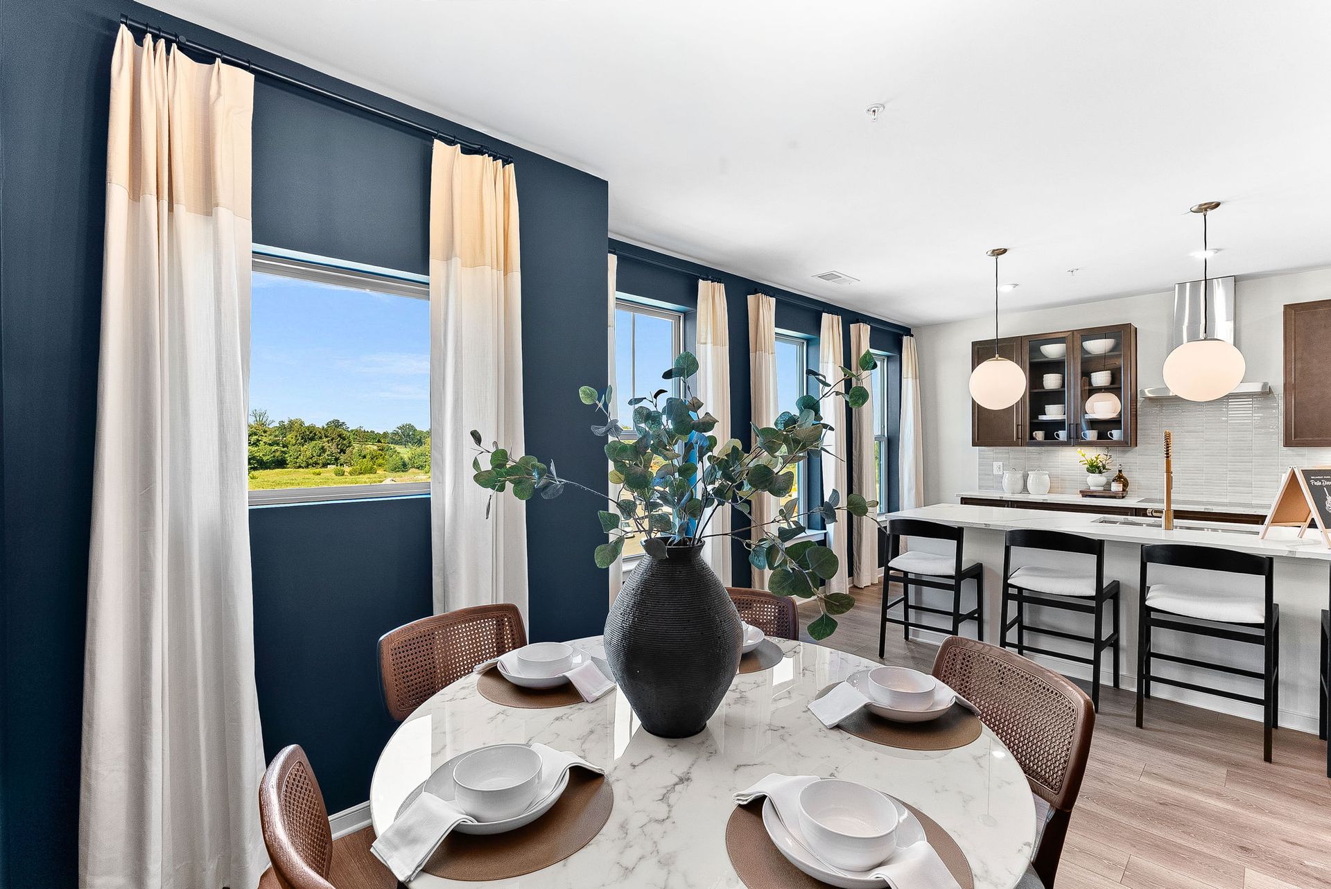 Hepburn Dining Area and Kitchen