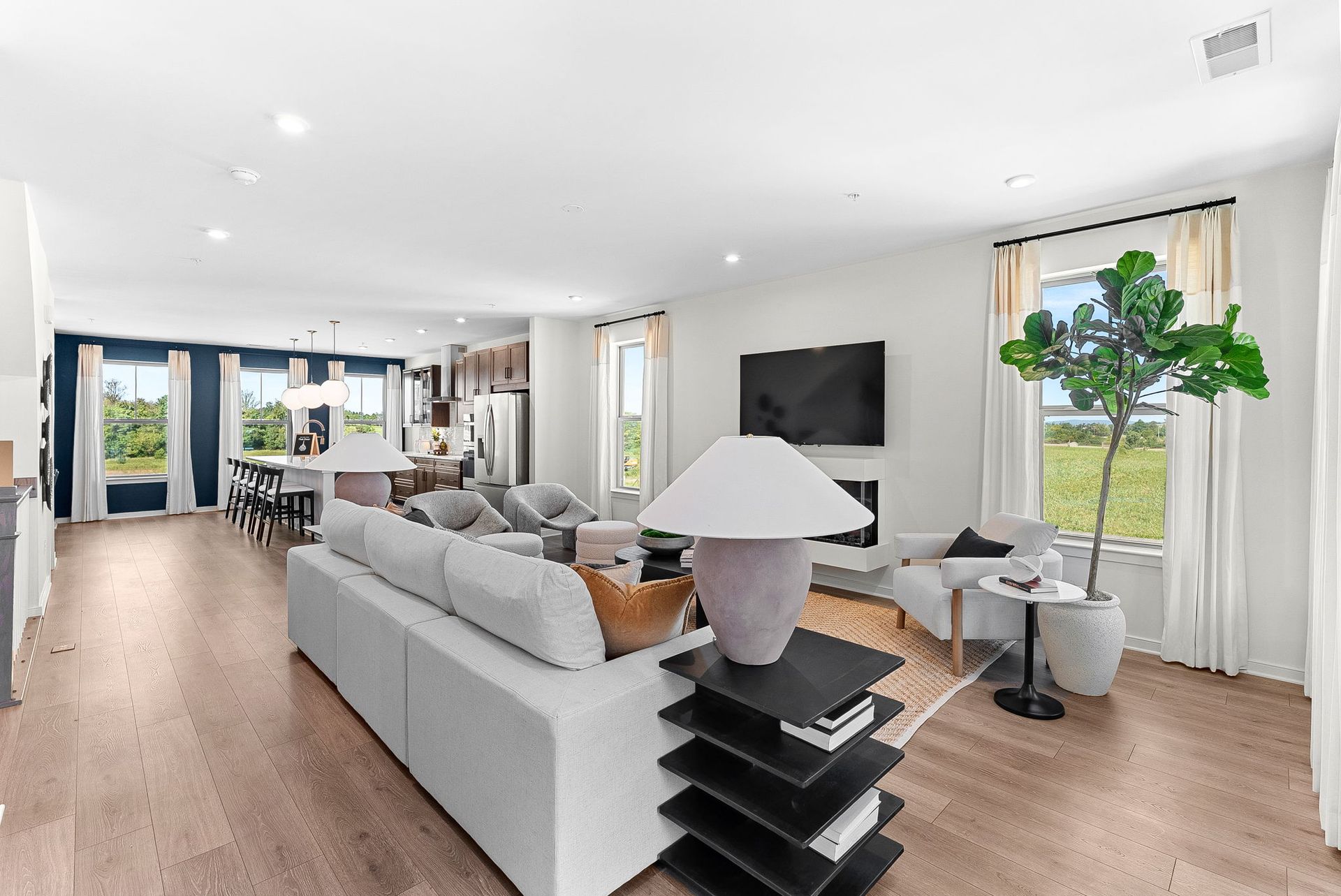 Hepburn Great Room and Kitchen