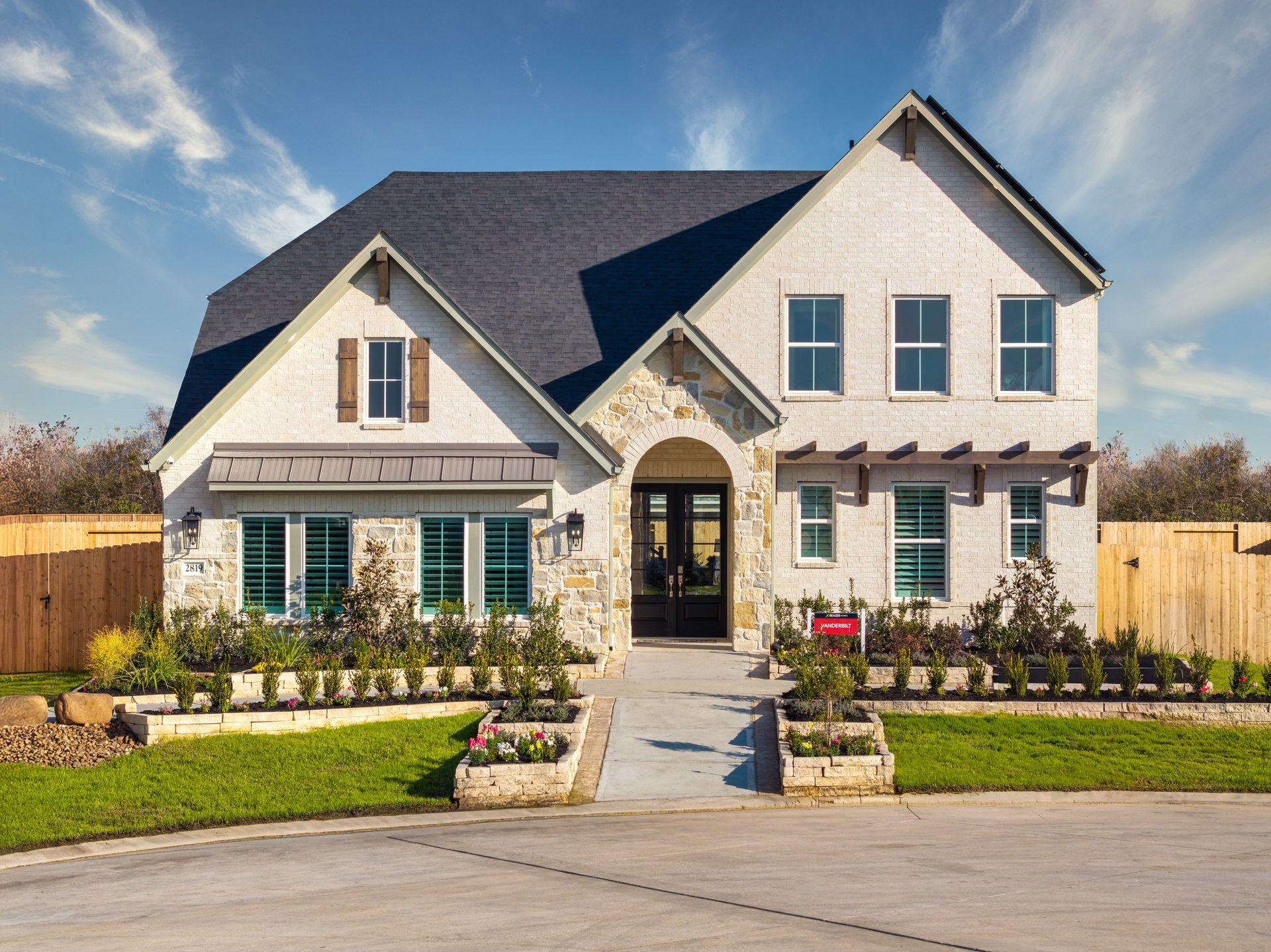 Vanderbilt French Country Elevation