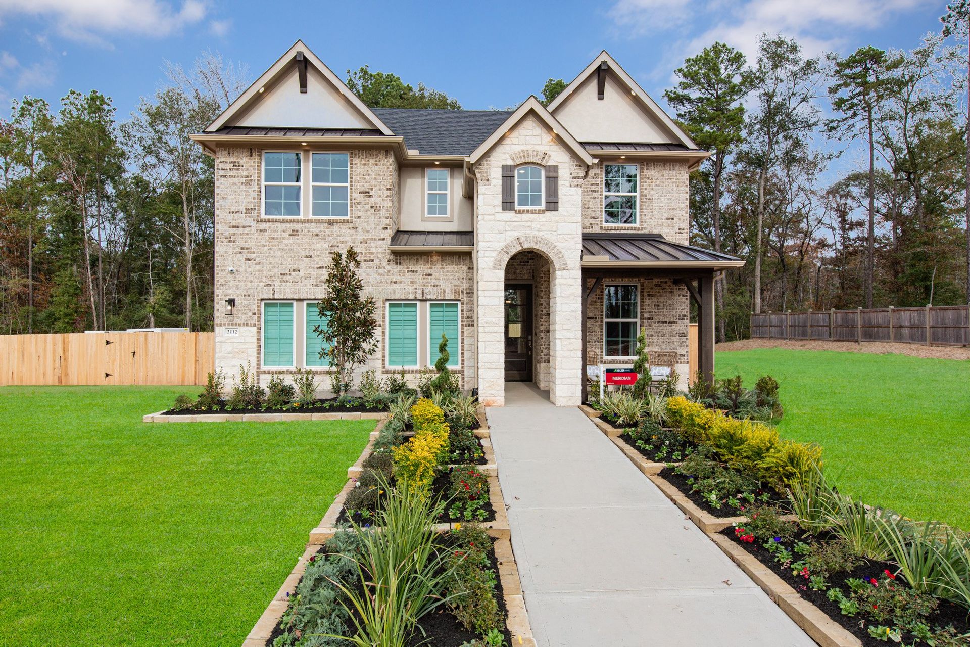 Meridian French Country Elevation