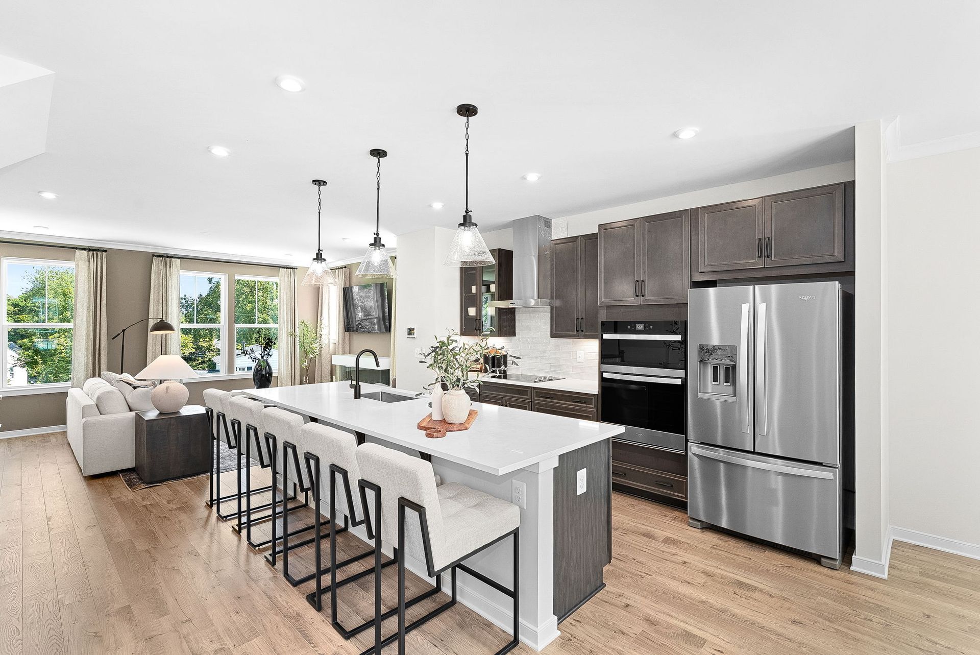 Belle Kitchen with Stainless Steel Appliances