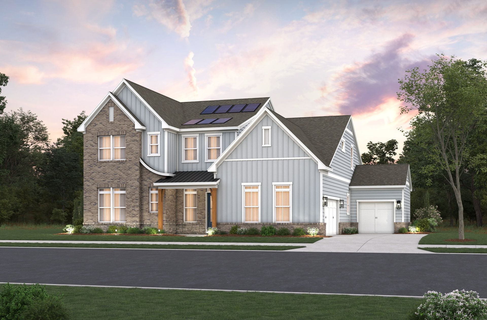 Toccoa French Country Elevation