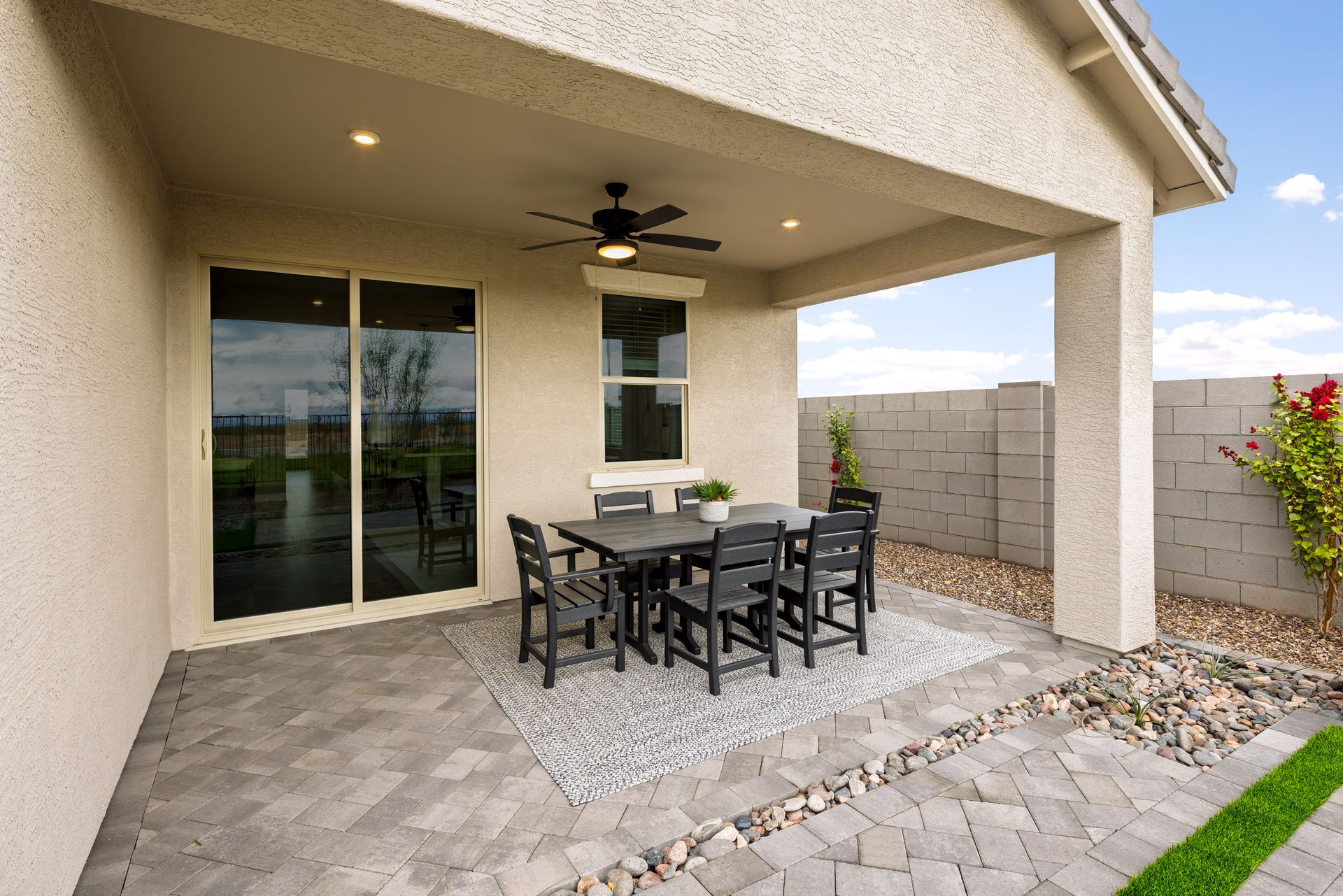 Fossil Covered Patio
