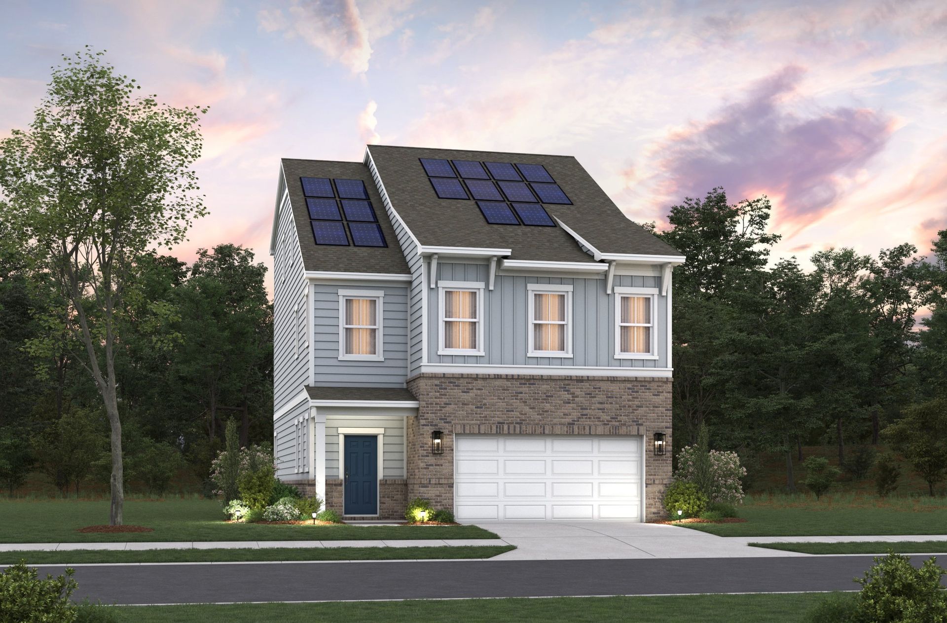 Lewis Traditional Elevation
