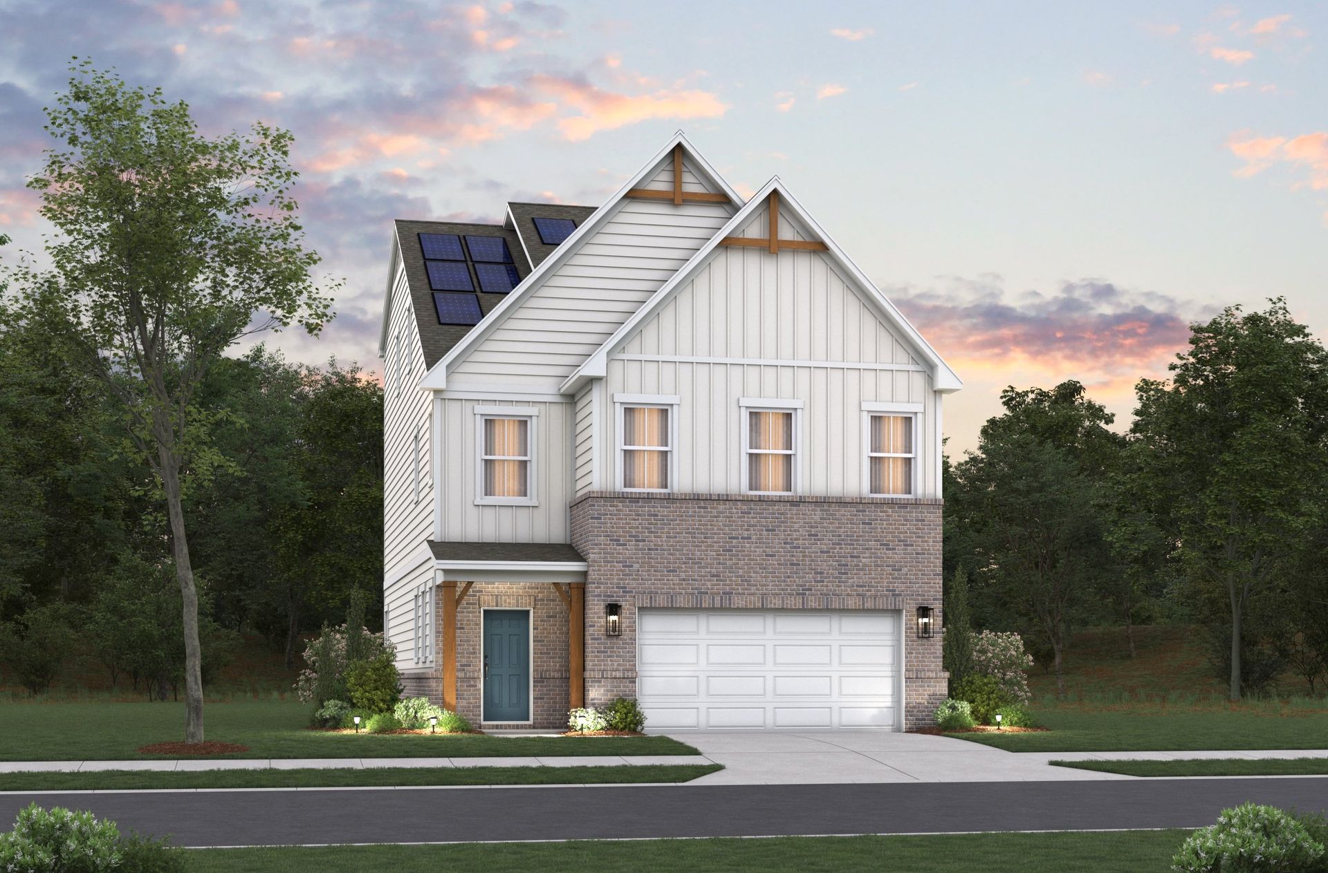 Lewis Farmhouse Elevation
