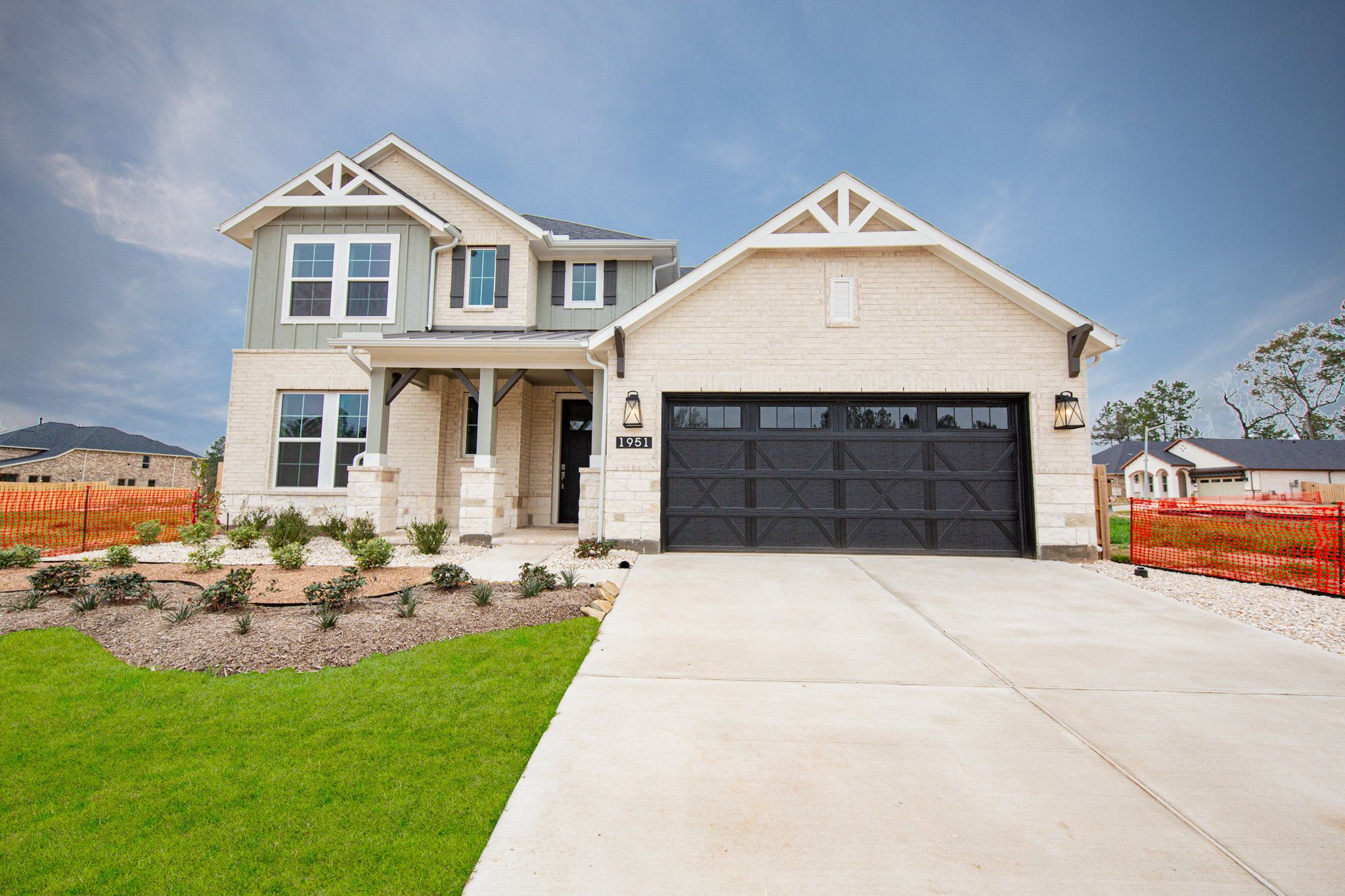 Colton por Beazer Homes en Houston Texas