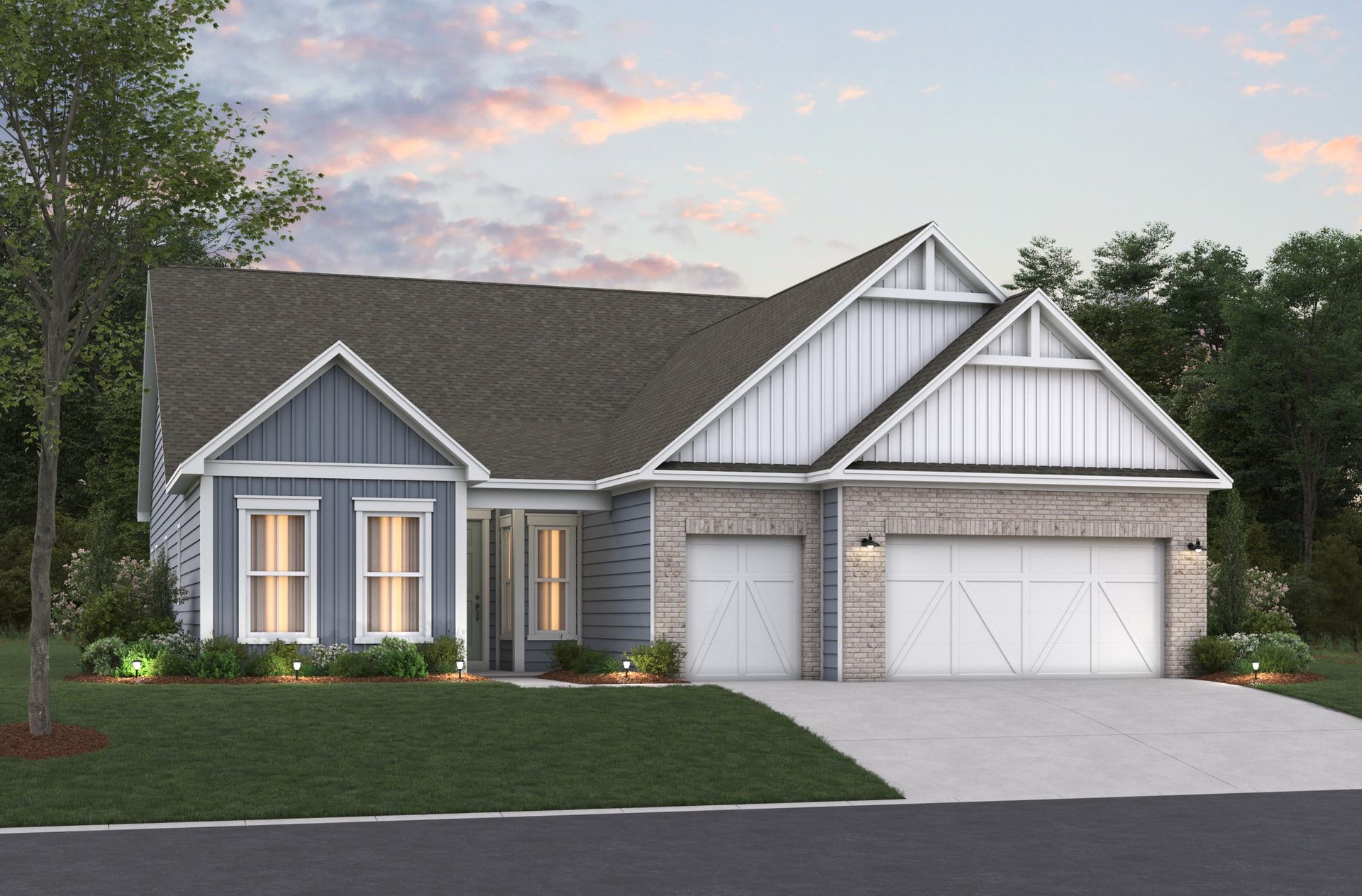 Farmhouse L Elevation