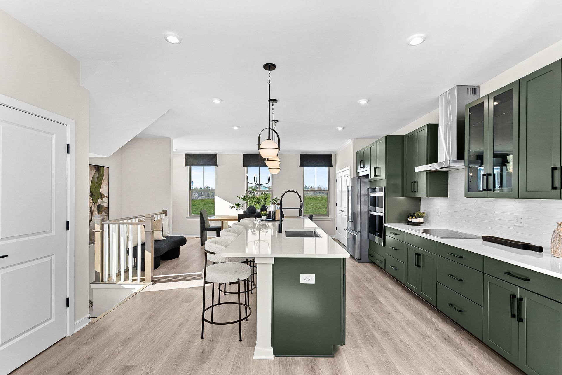 Harding Kitchen Side View