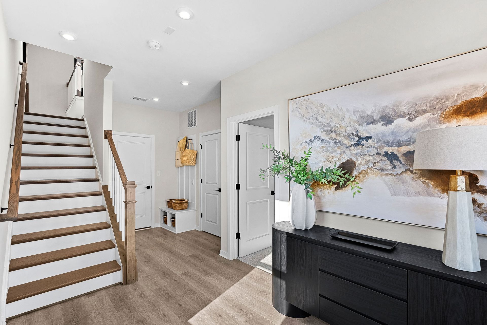 Harding Foyer with Stairs