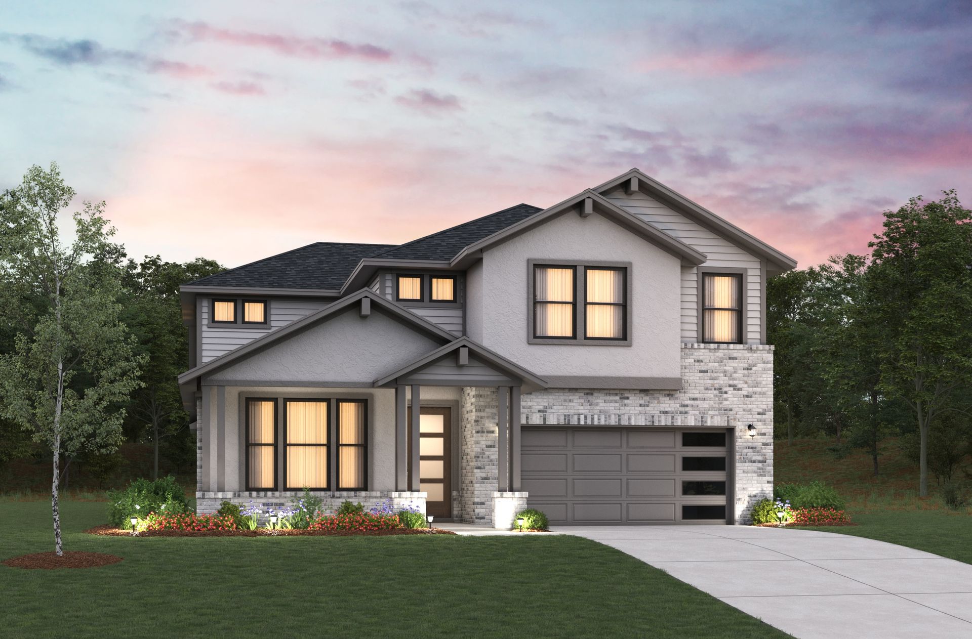 Mid-Century L Elevation