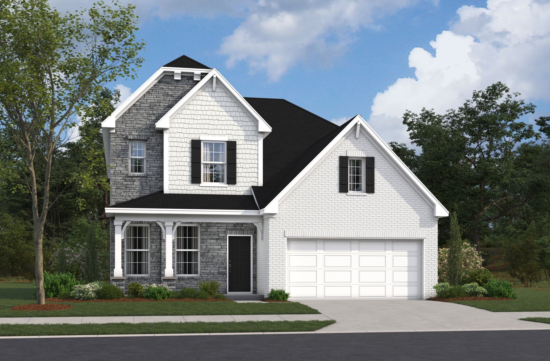 French Country M Elevation
