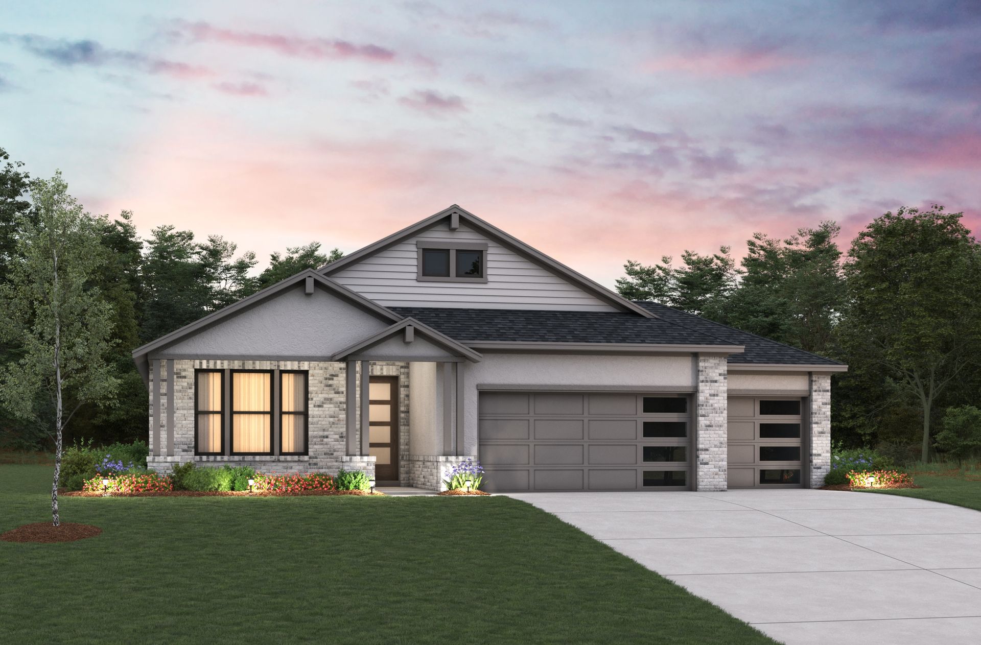 Mid-Century L Elevation