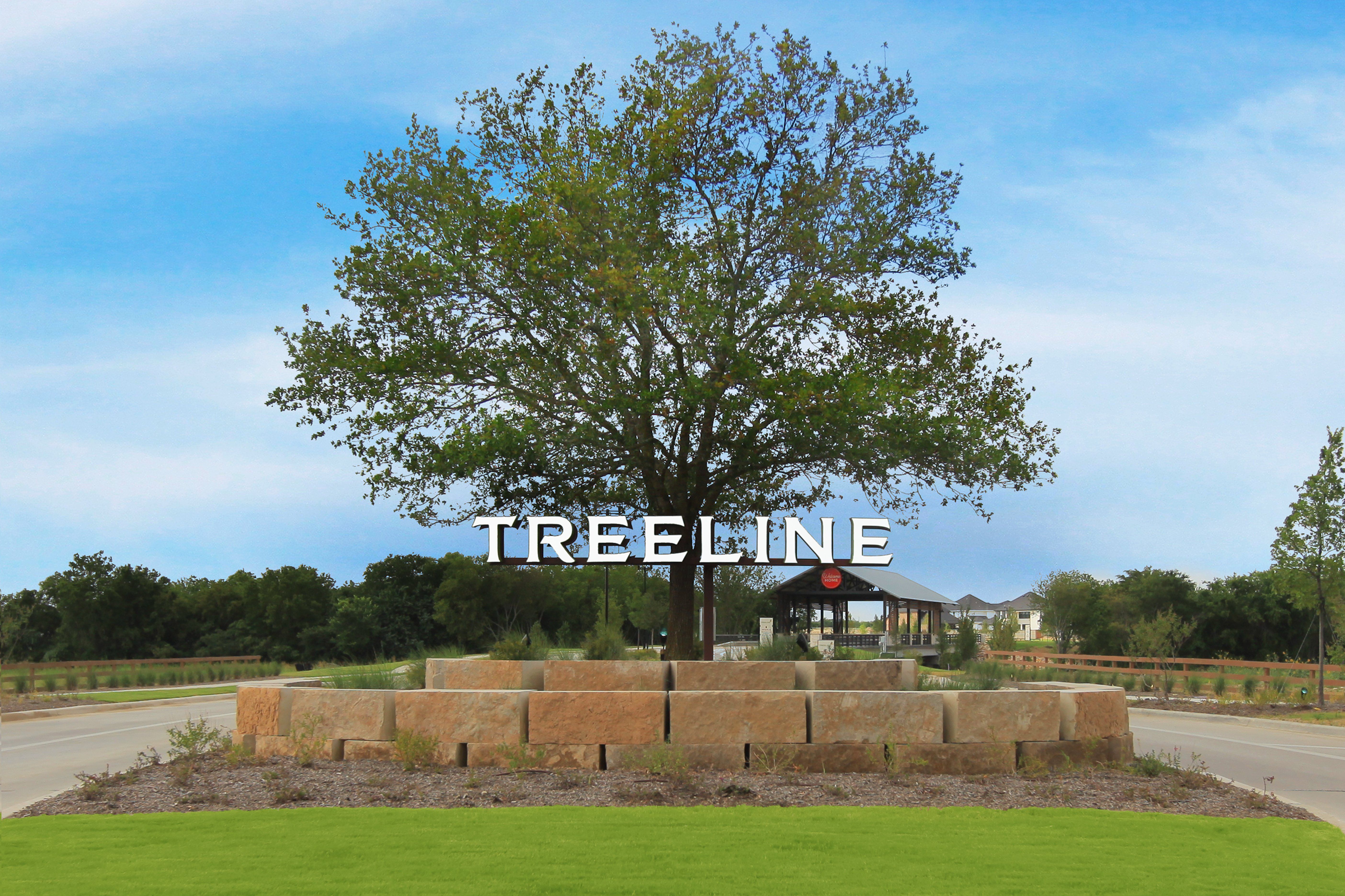 Treeline Entry Sign