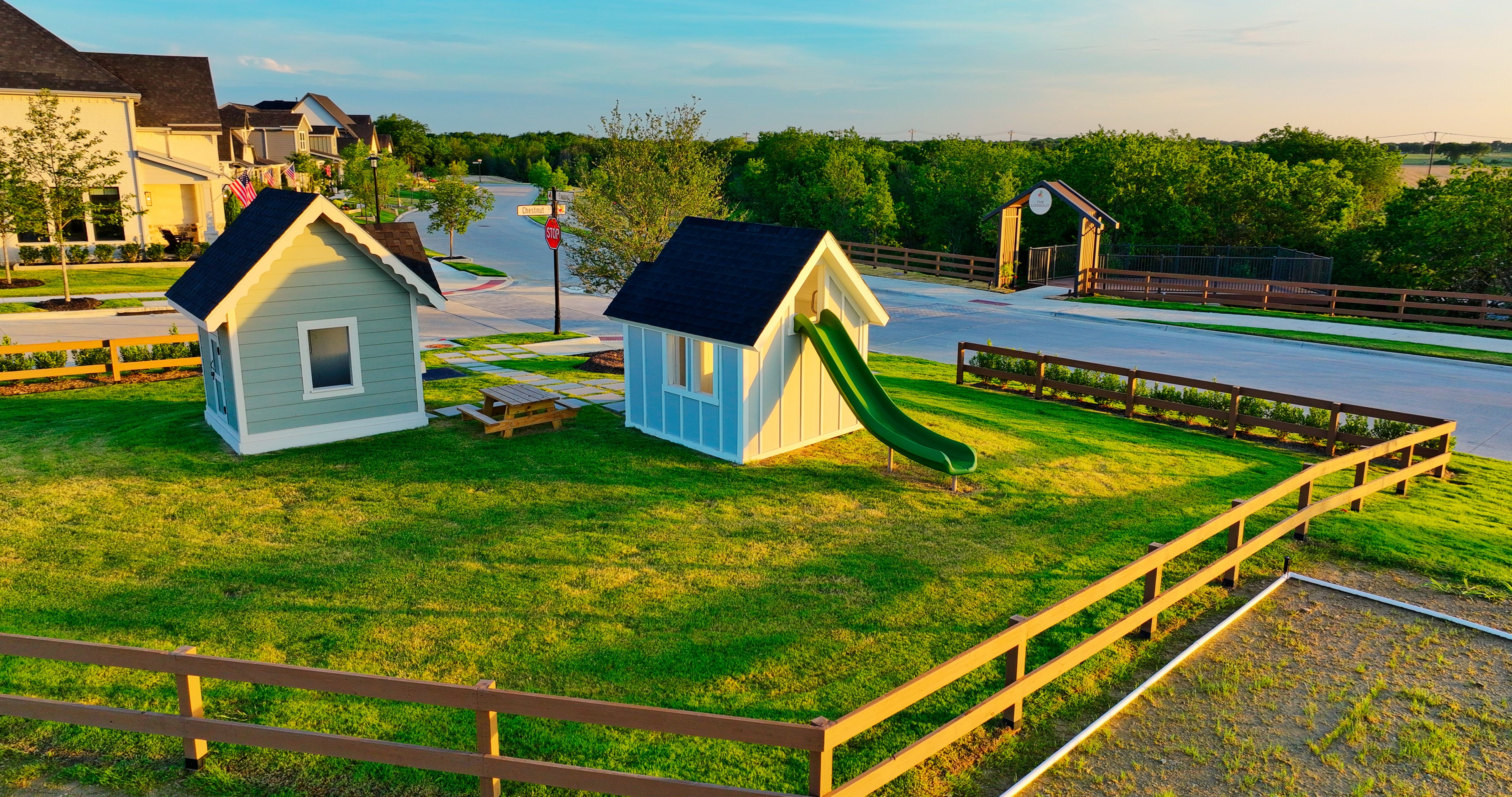 Treeline Park and Playhouses