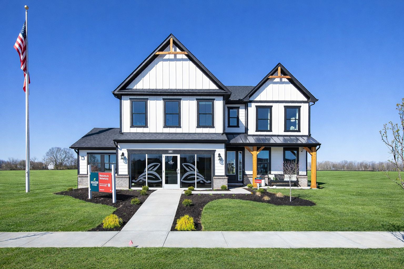 Washington Farmhouse Front Exterior