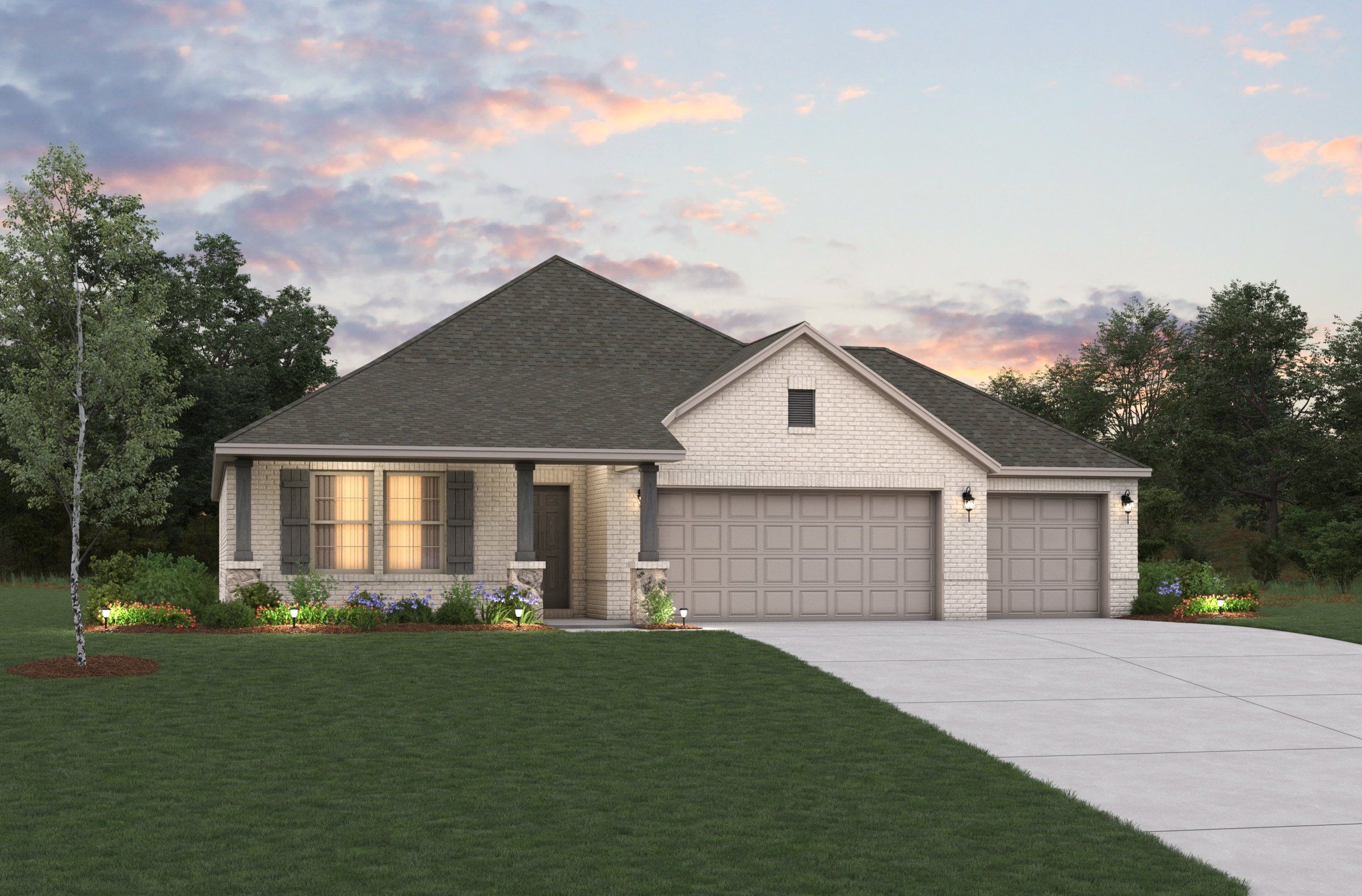 Carson - Verandah - Crossings 60': Royse City, Texas - Beazer Homes