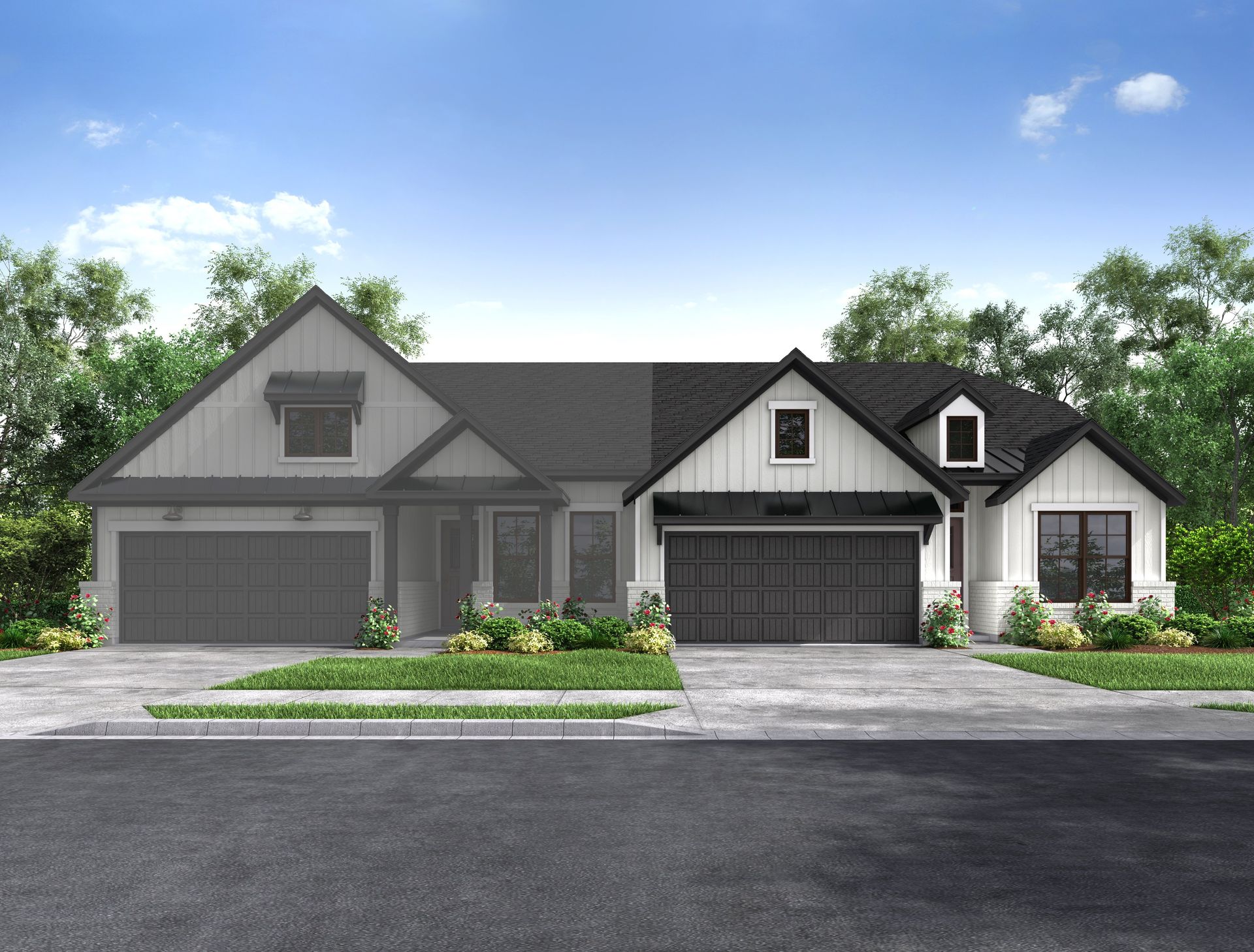 Grand Rouge Farmhouse L Elevation