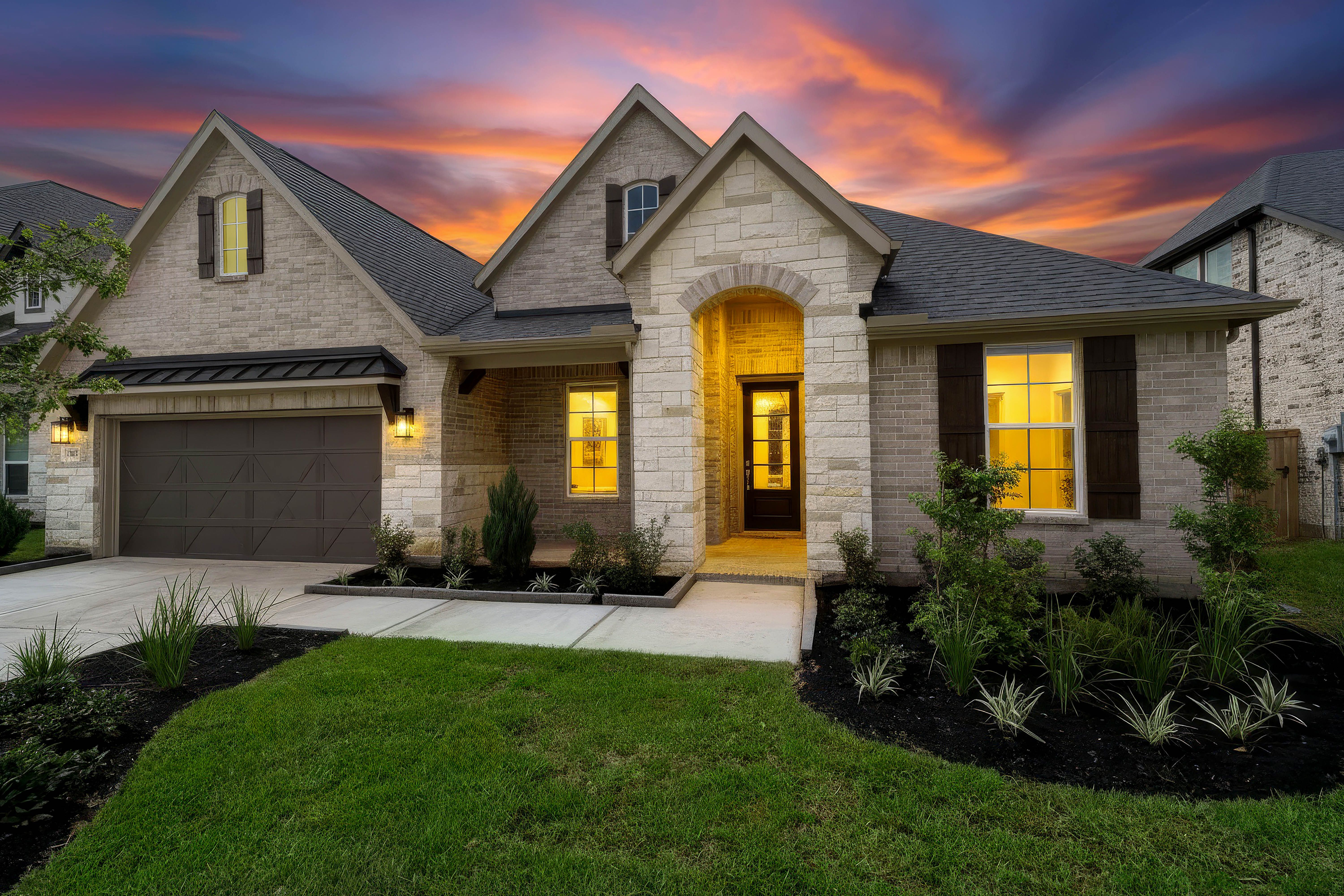 Kerrville - Amira - Hilltop Collection: Tomball, Texas - Beazer Homes
