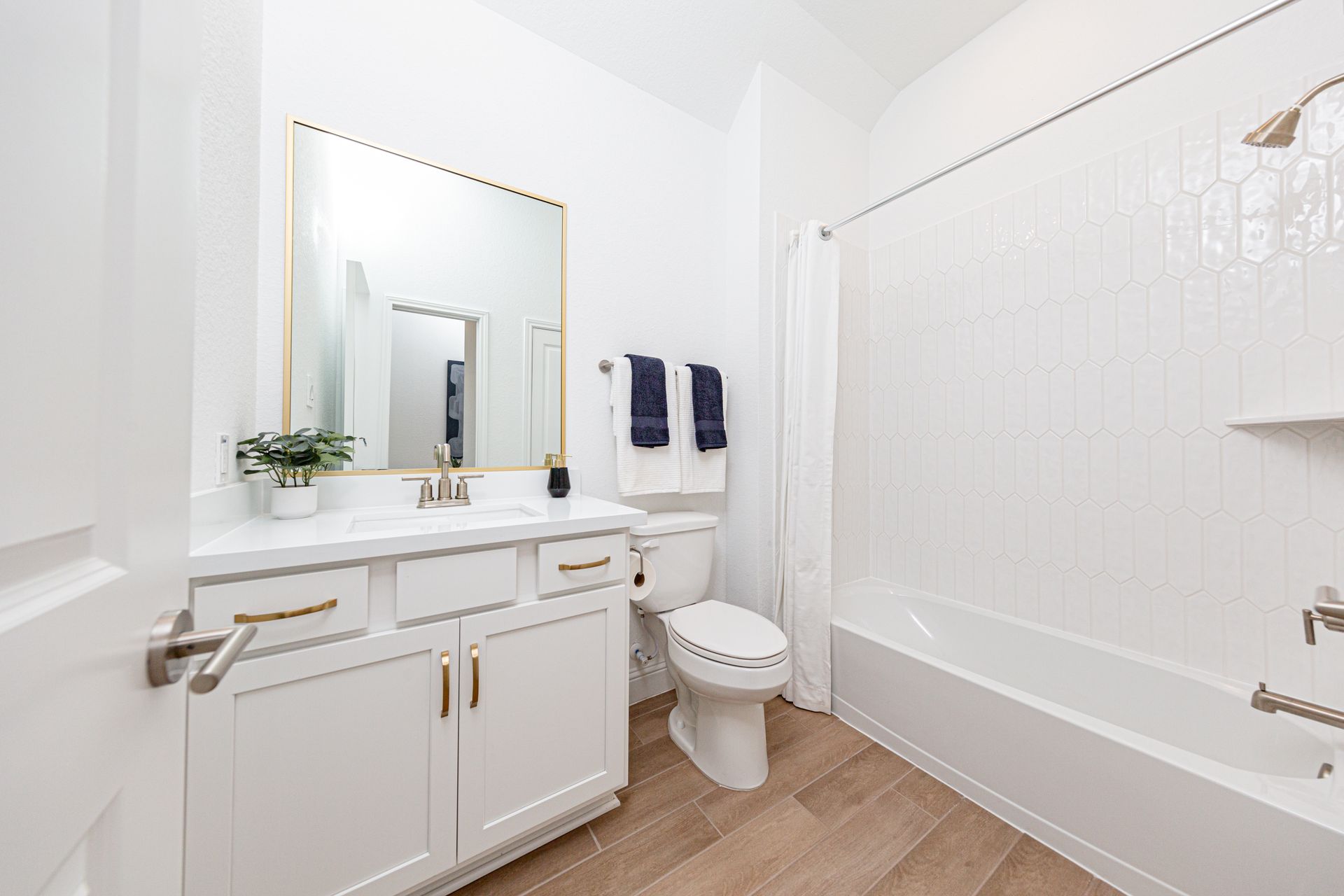 Reflection Secondary Bathroom