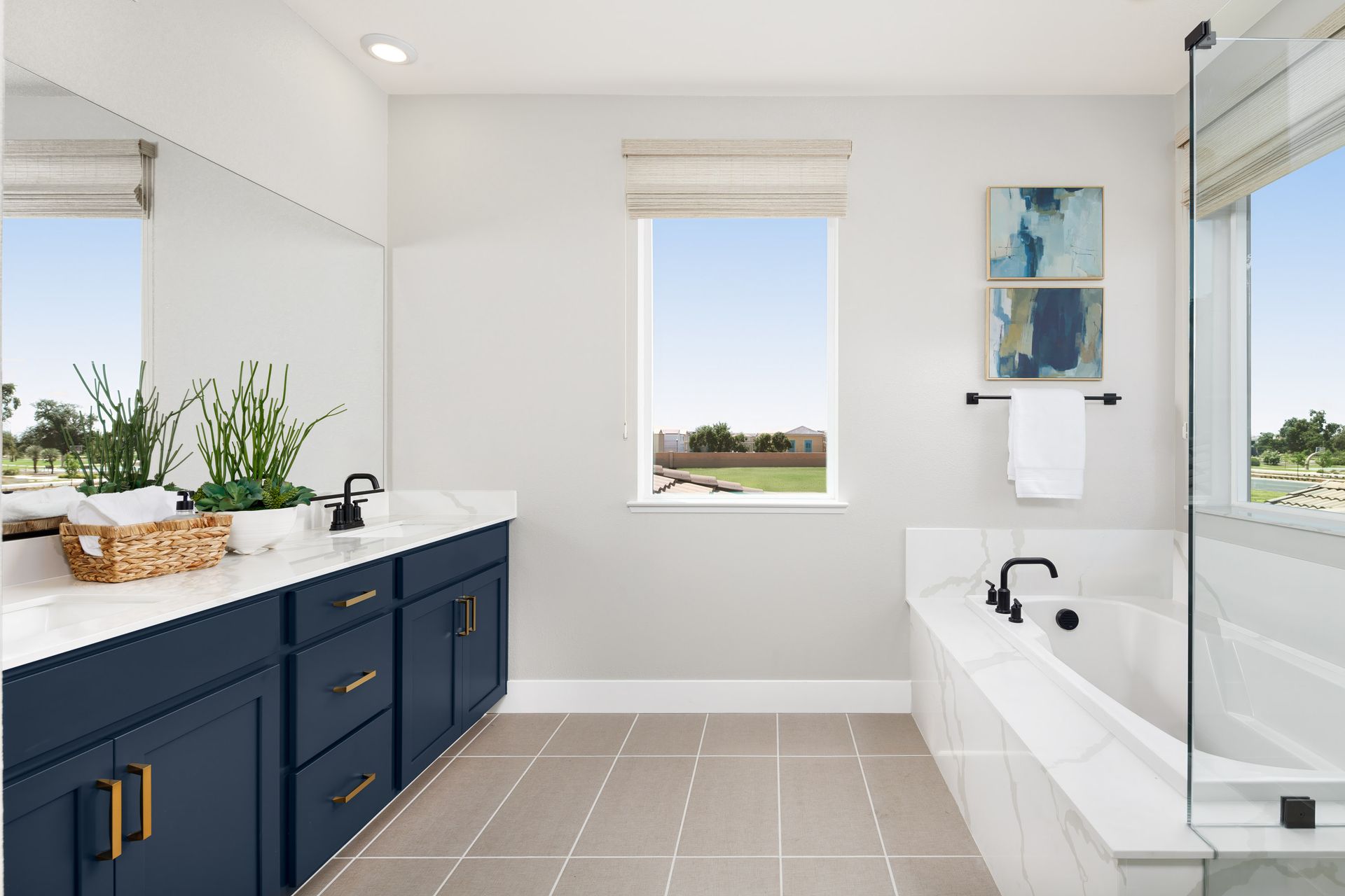 Plan 4 Primary Bathroom