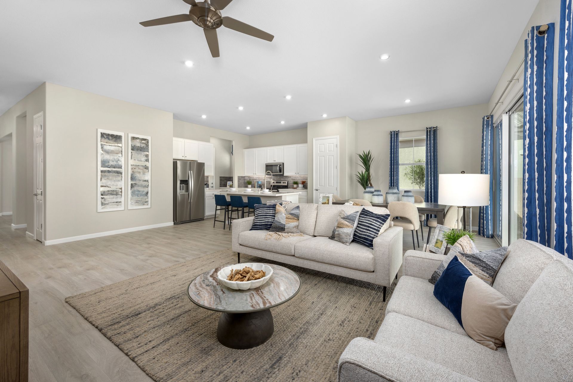 Willow Great Room and Kitchen